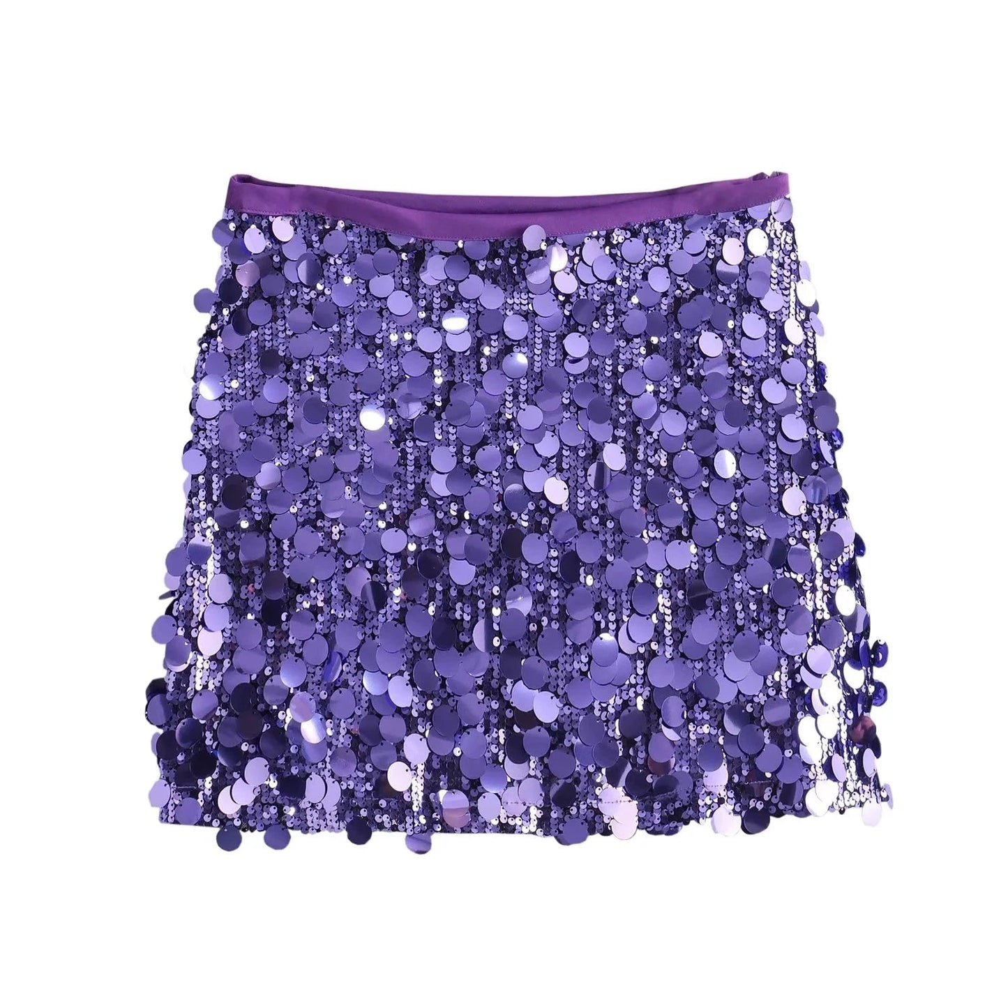 Sequin Mini Skirt - Party Embellished Design