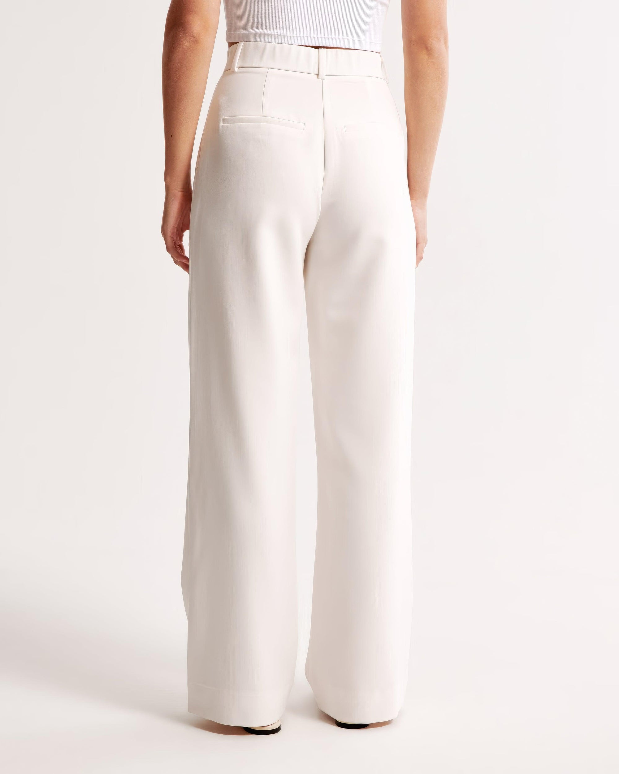 Zara | High Waist Pleated Leg Trousers with Tailored Fit - Image 15