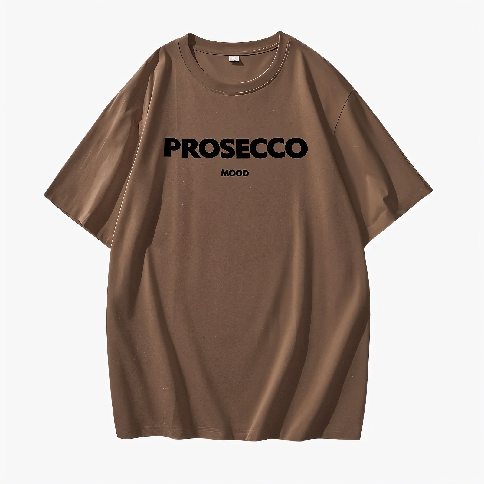 Relaxed Fit Graphic Tee - Prosecco Print
