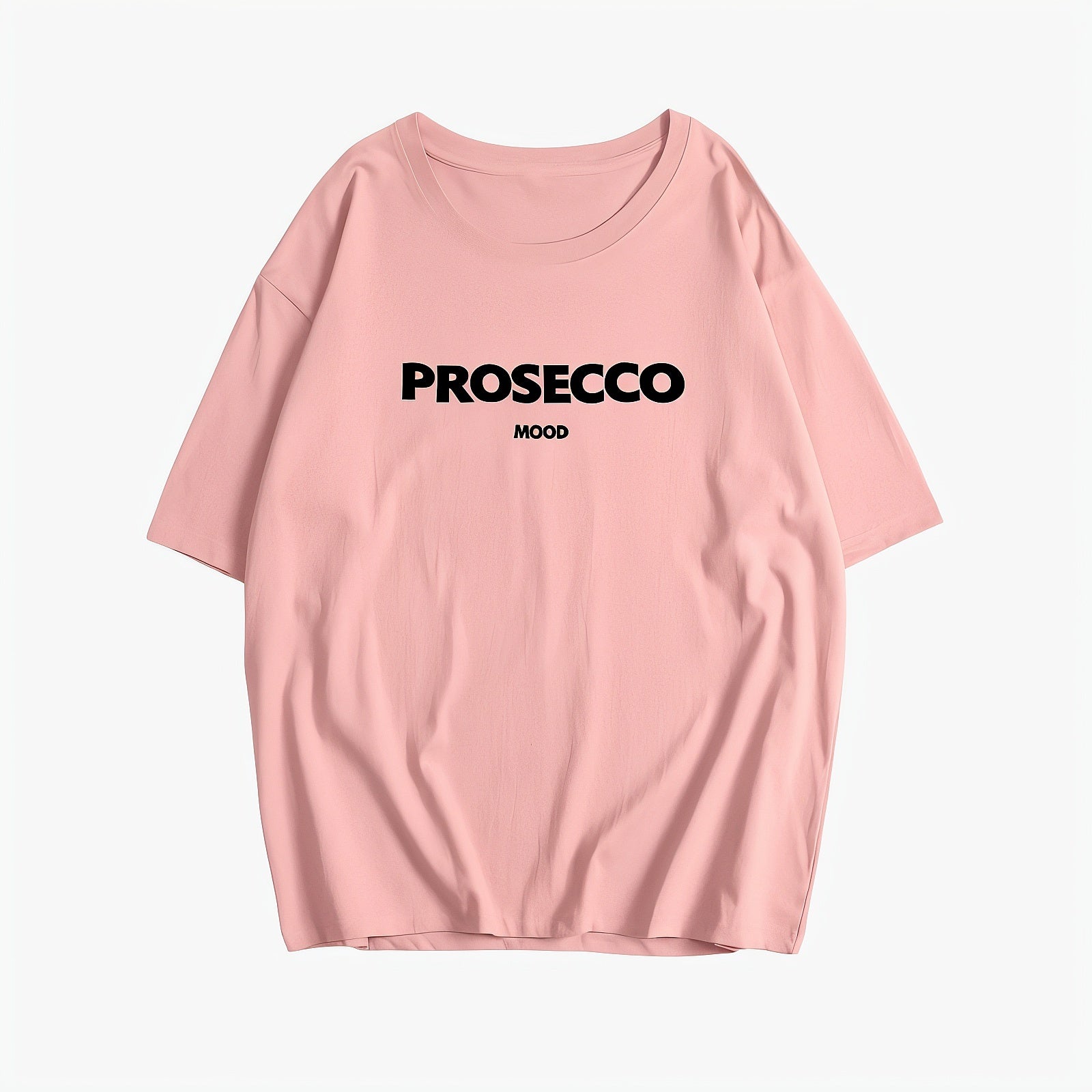 Relaxed Fit Graphic Tee - Prosecco Print