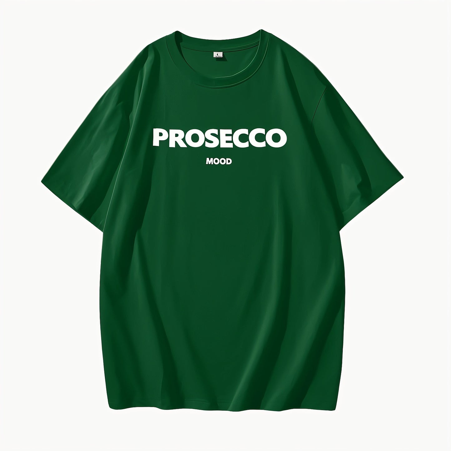 Relaxed Fit Graphic Tee - Prosecco Print