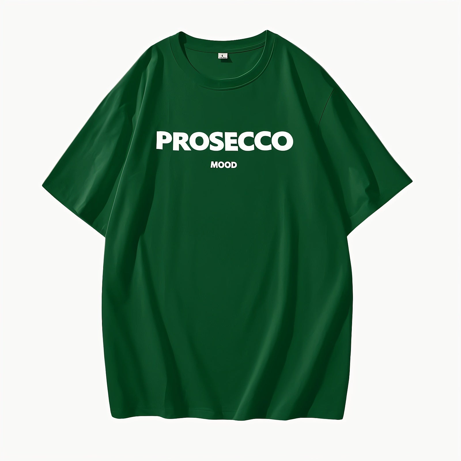 Relaxed Fit Graphic Tee - Prosecco Print