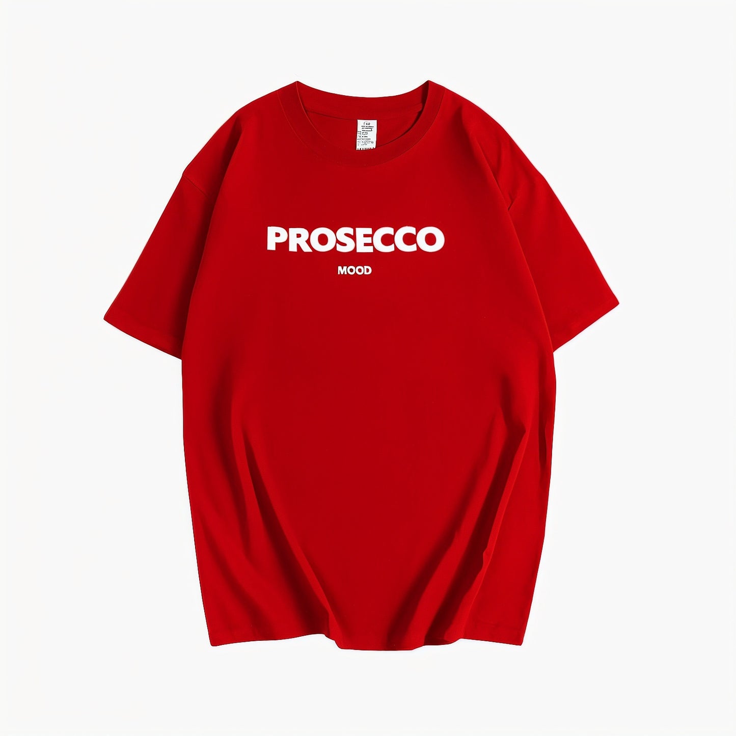 Relaxed Fit Graphic Tee - Prosecco Print