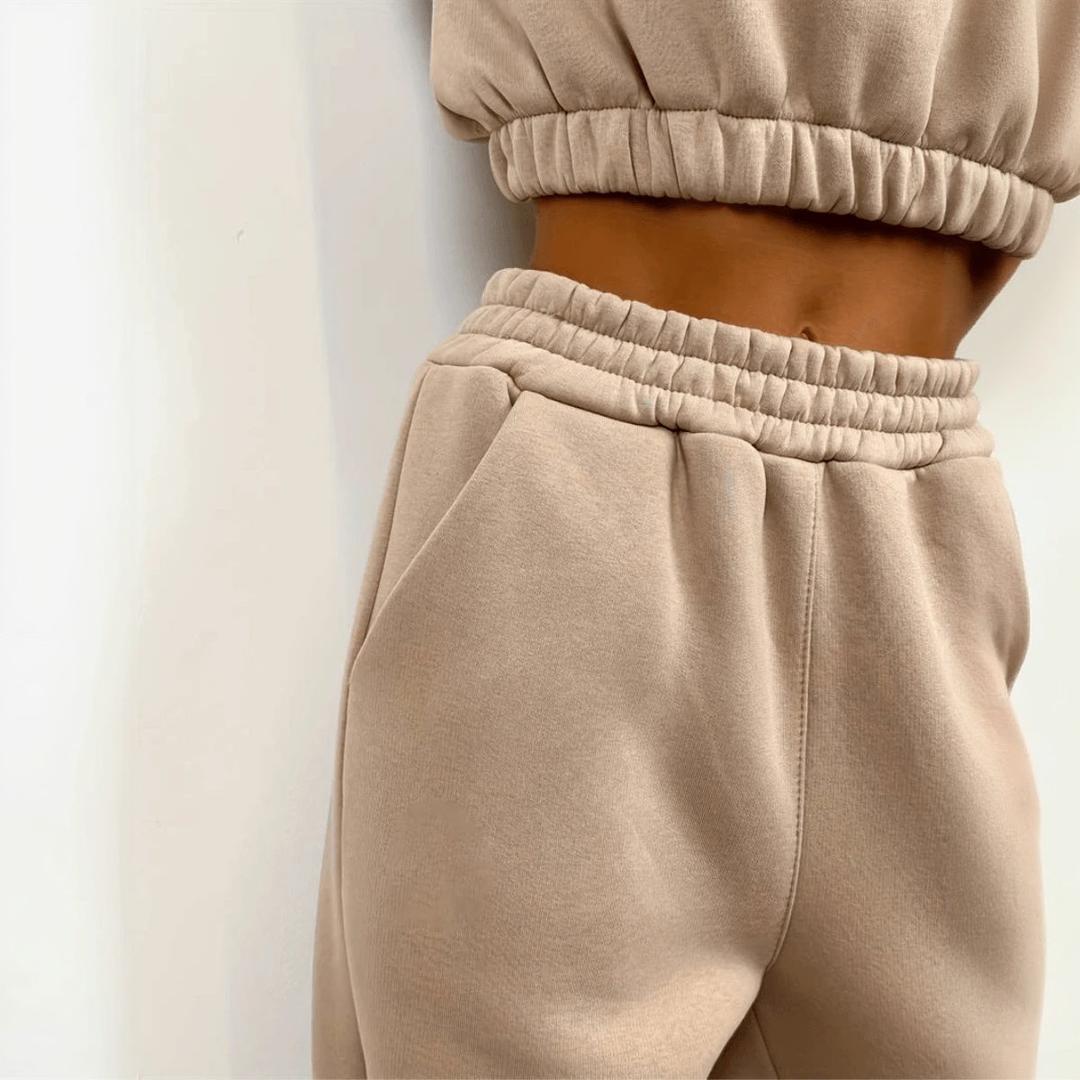 Activewear Set - Quarter Zip & Tapered Joggers