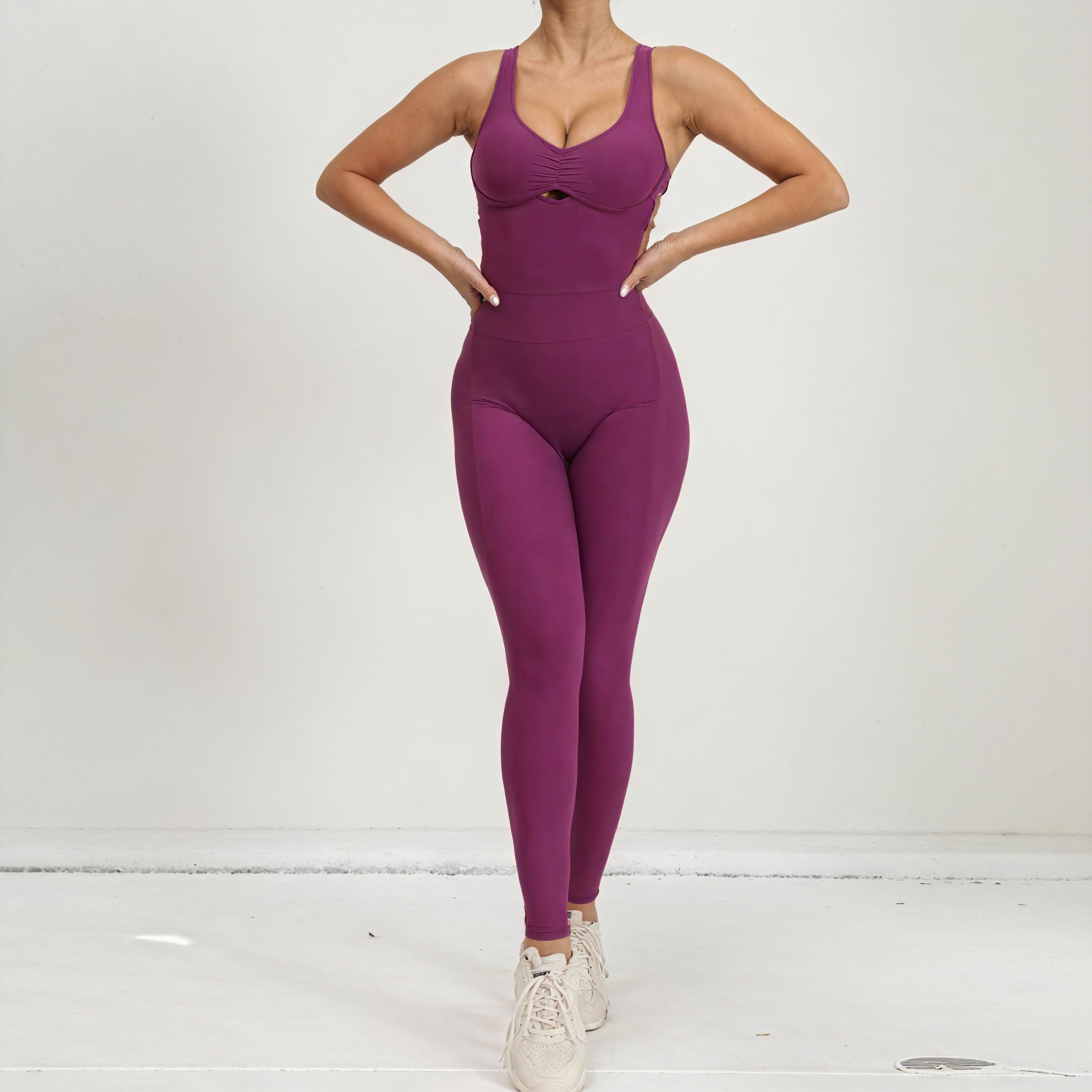 High-Waisted Activewear Set - Form-Fitting Design