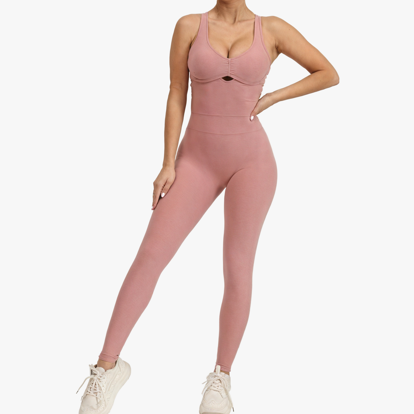 High-Waisted Activewear Set - Form-Fitting Design