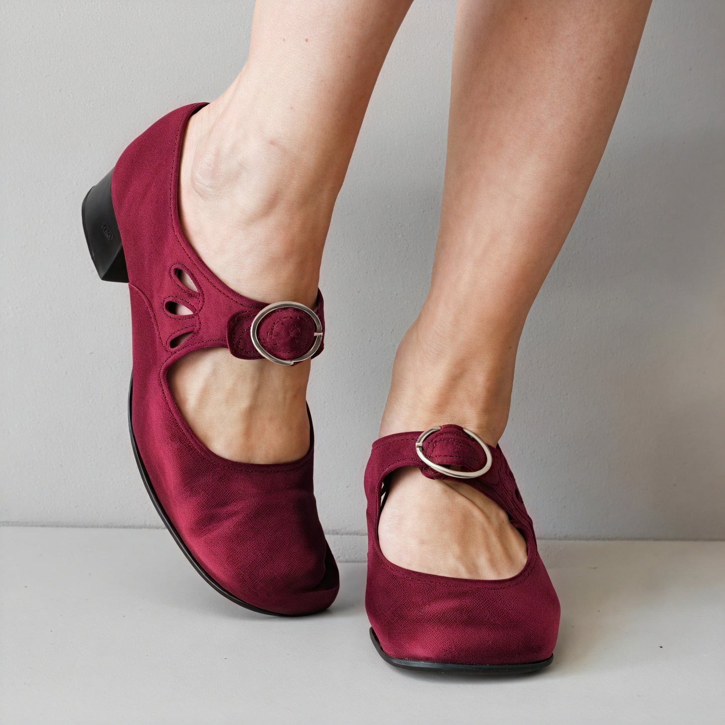 Classic Mary Jane Shoes - Buckle Strap Detail