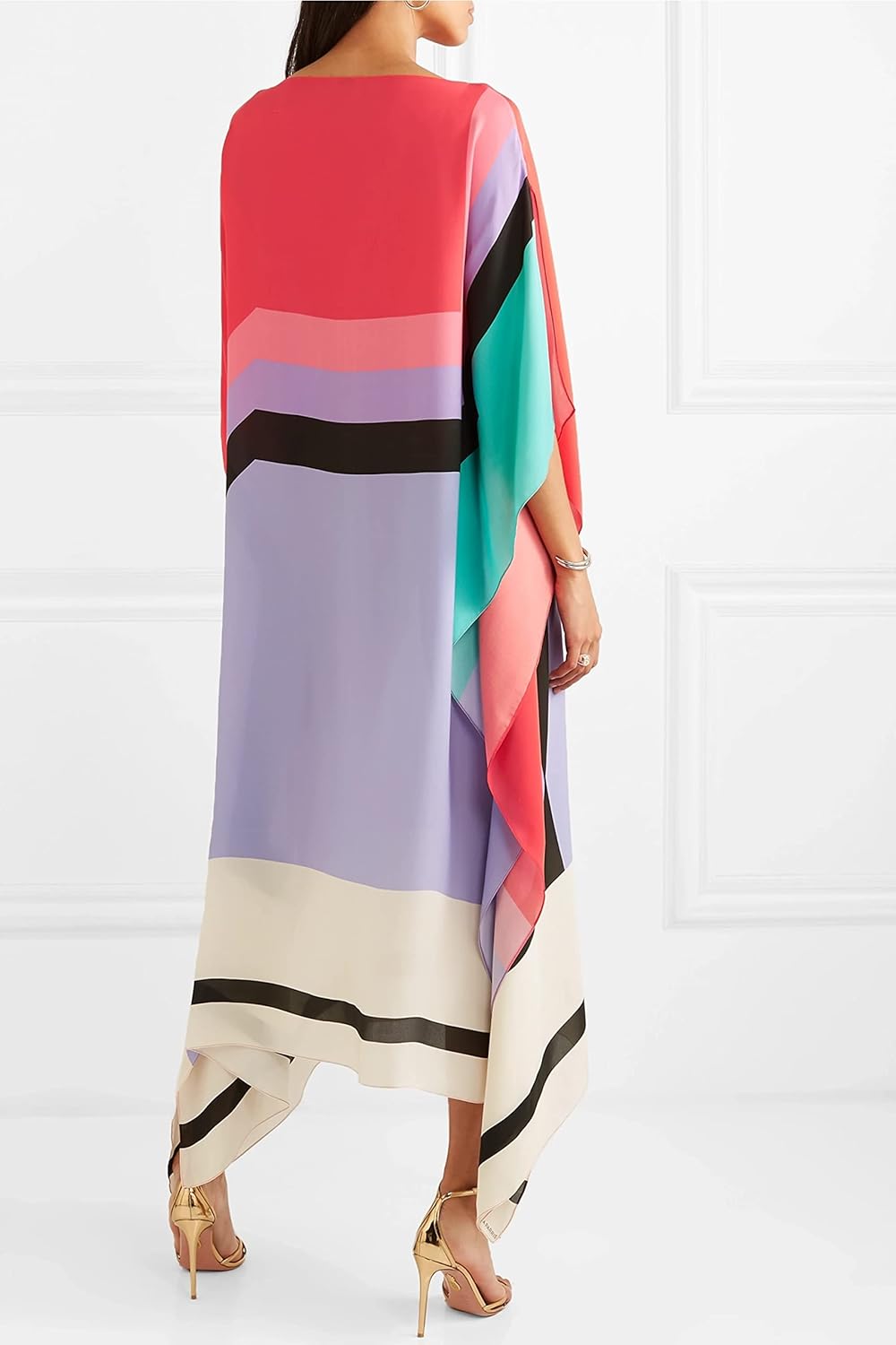 Leanne | Elegant Geometric Print Caftan - Stylish Comfort for Every Occasion - Image 7