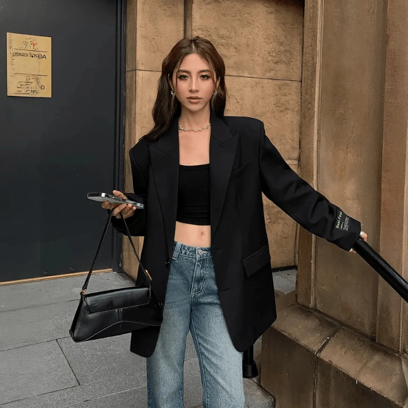 Modern Oversized Blazer - Structured Fit