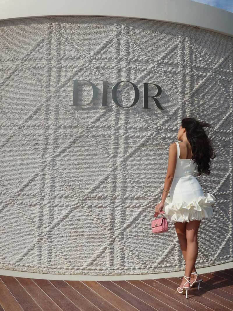 Sleeveless Ruffled Mini Dress