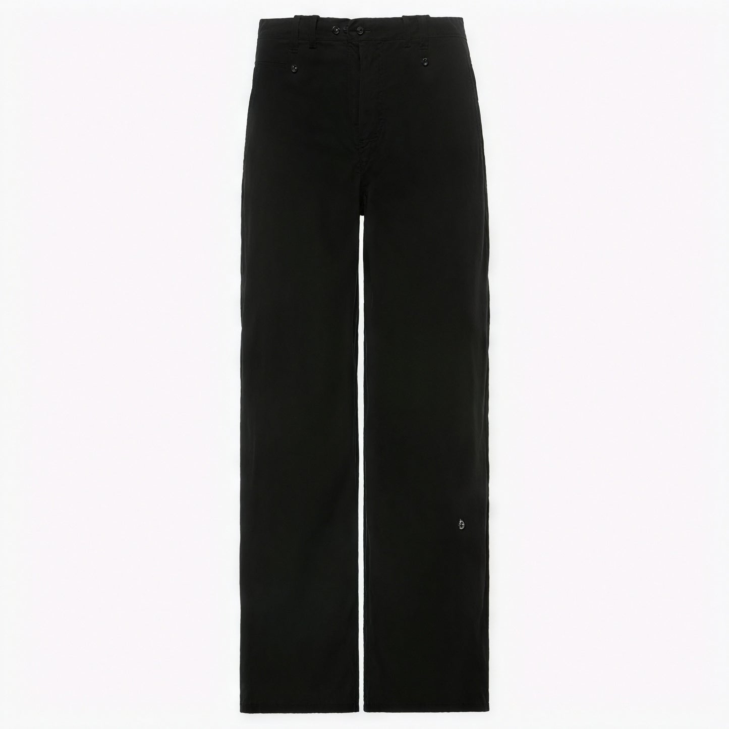 High-Waisted Cargo Trousers - Straight Leg