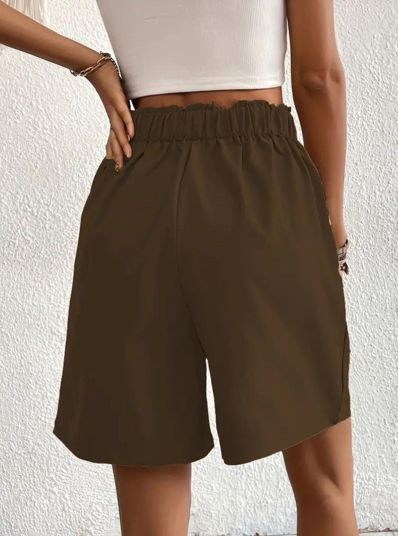 Women's High-Waist Pleated Shorts with Pockets – Versatile Style-82558-7dc3d4f2-6dcf-434c-b8e6-b0e910d29eb8