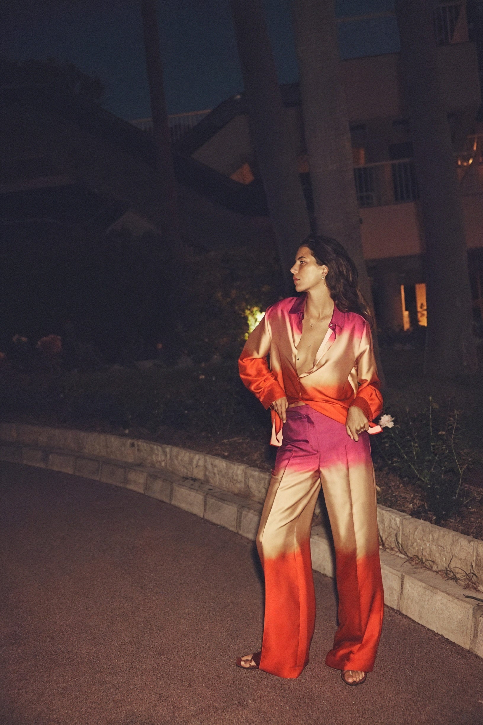 Modern Gradient Two-Piece Suit