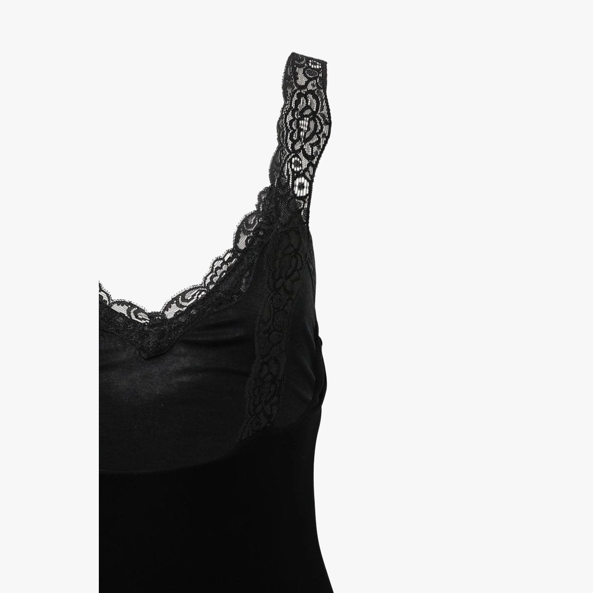 Layered Maxi Dress - Fitted Bodice & Lace