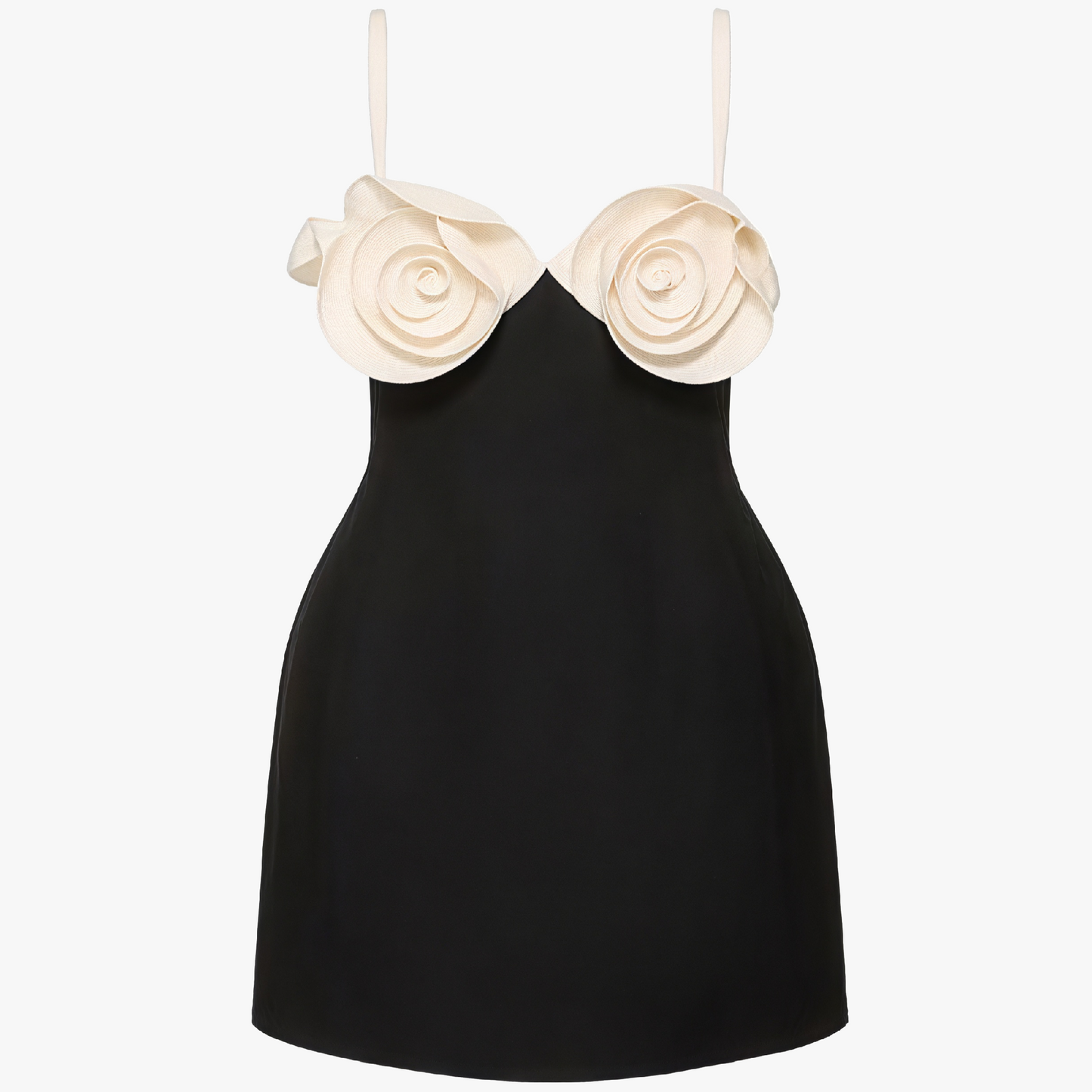 Sculptural Floral Sheath Dress