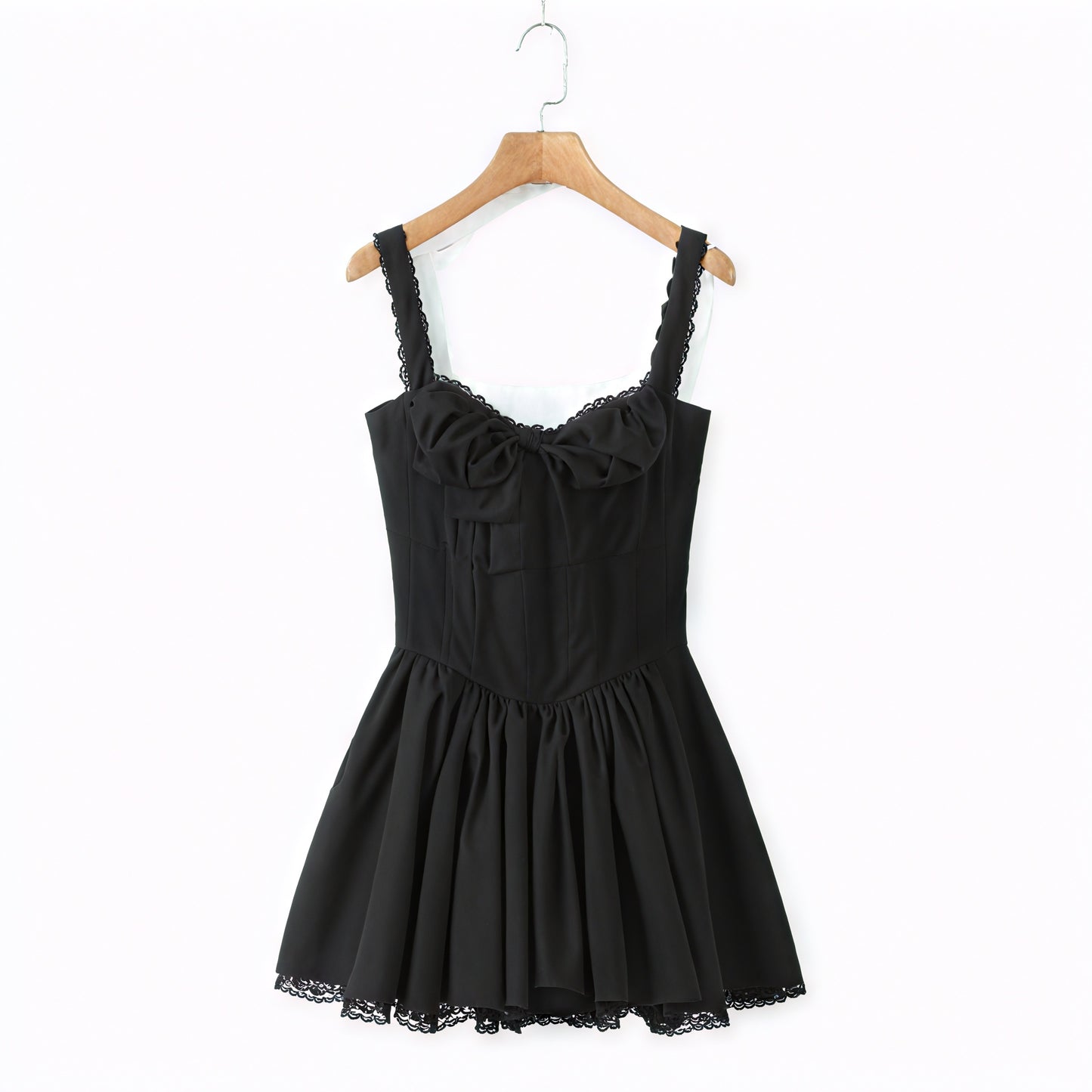 Charming Silhouette Dress with Flared Skirt