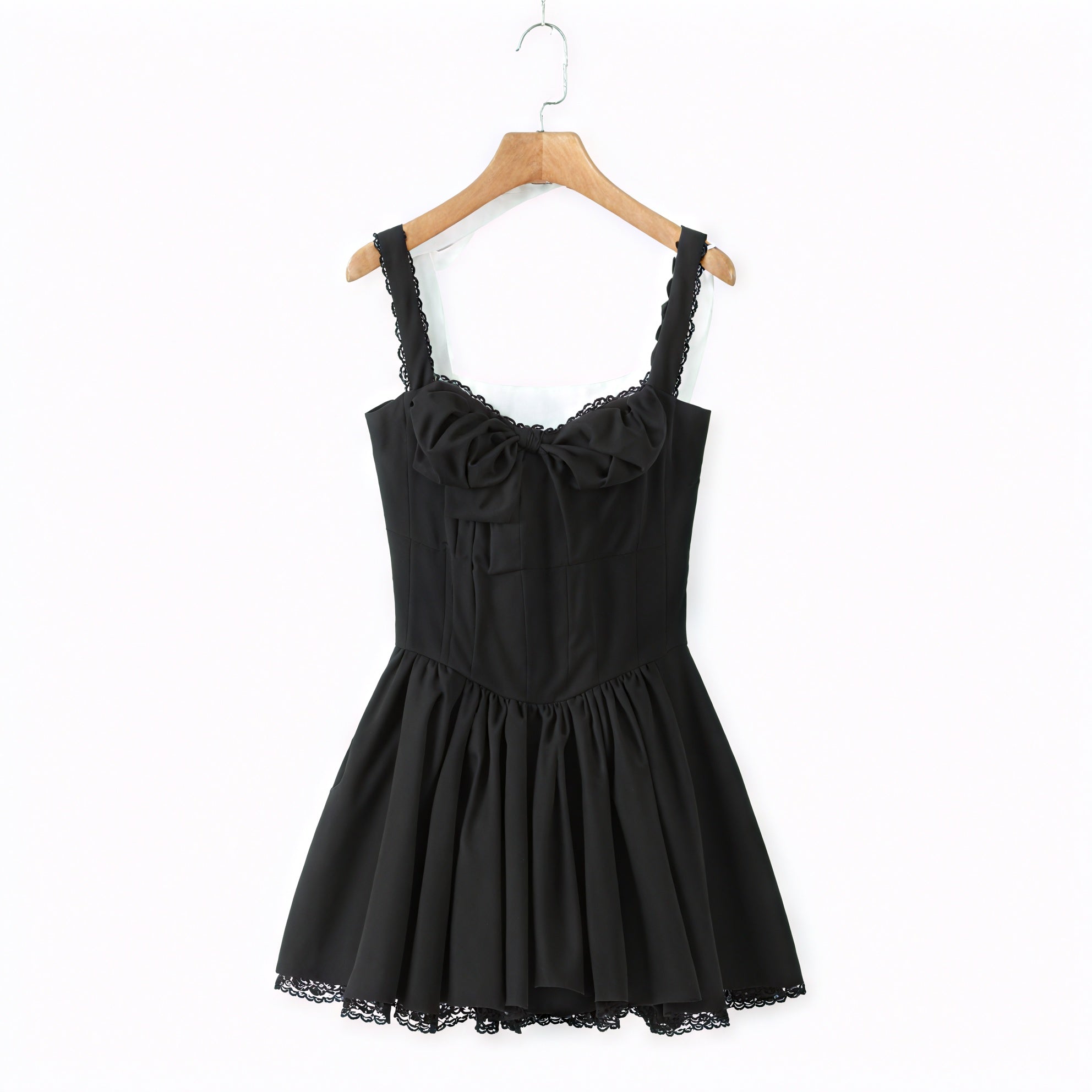 Charming Silhouette Dress with Flared Skirt