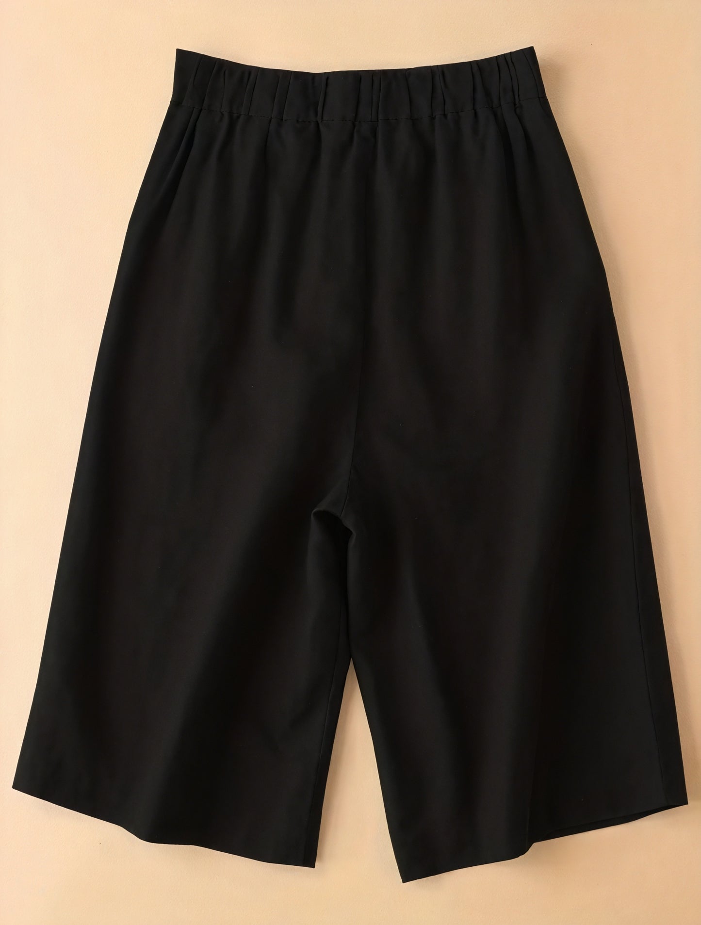 Wide-Leg Culottes - High-Waisted Modern Pant