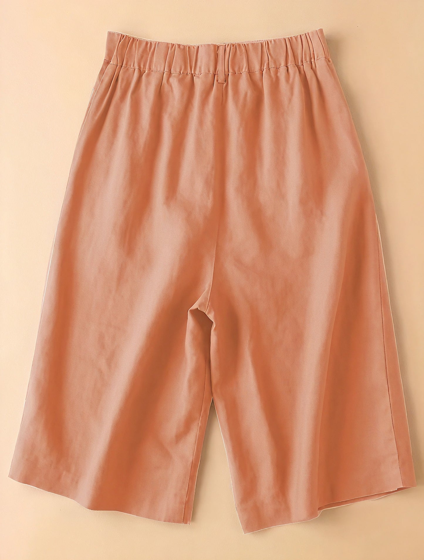 Wide-Leg Culottes - High-Waisted Modern Pant