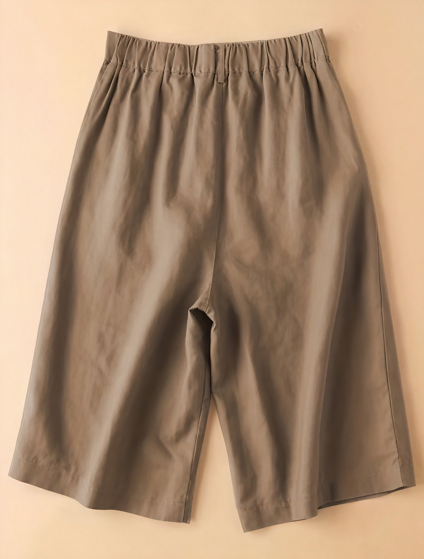 Wide-Leg Culottes - High-Waisted Modern Pant