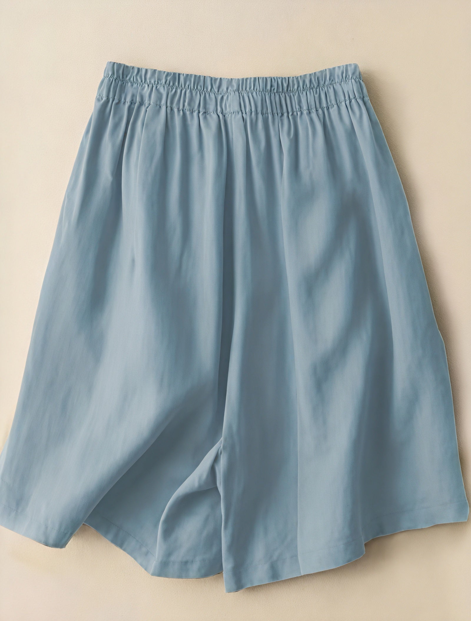 Relaxed Fit High-Waisted Wide Leg Shorts