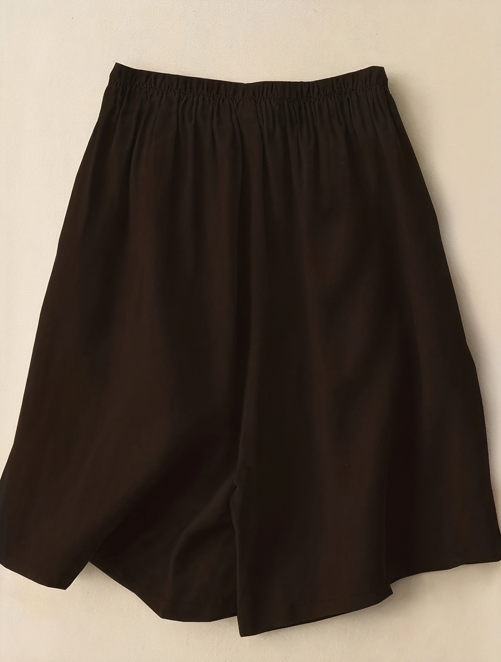 Relaxed Fit High-Waisted Wide Leg Shorts