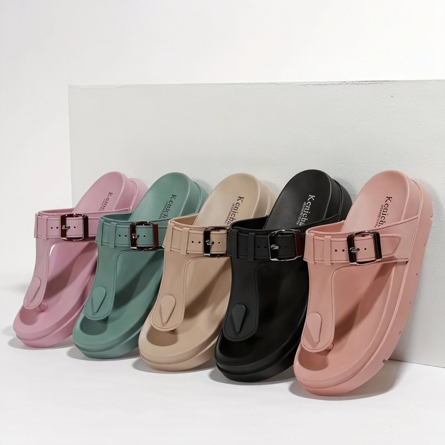 Sculpted Sole Sandals: Modern Comfort, Minimalist Design