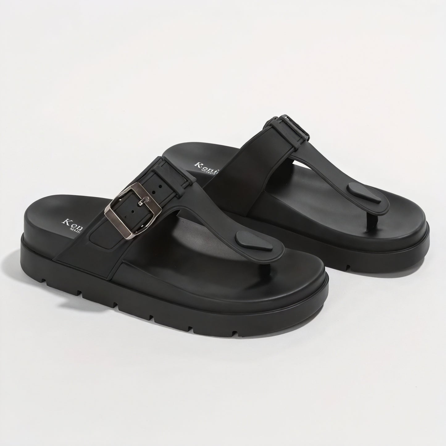 Sculpted Sole Sandals: Modern Comfort, Minimalist Design