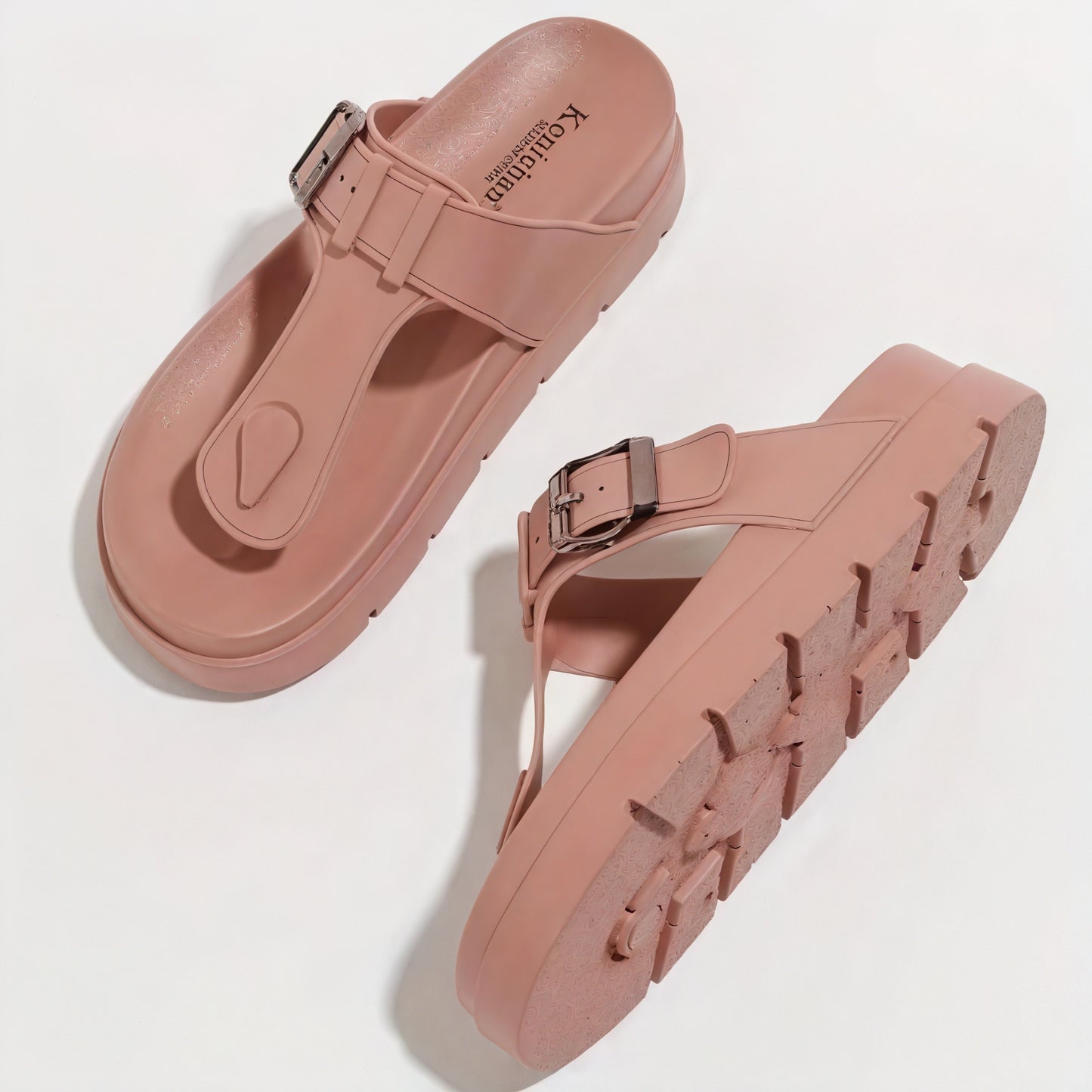 Sculpted Sole Sandals: Modern Comfort, Minimalist Design