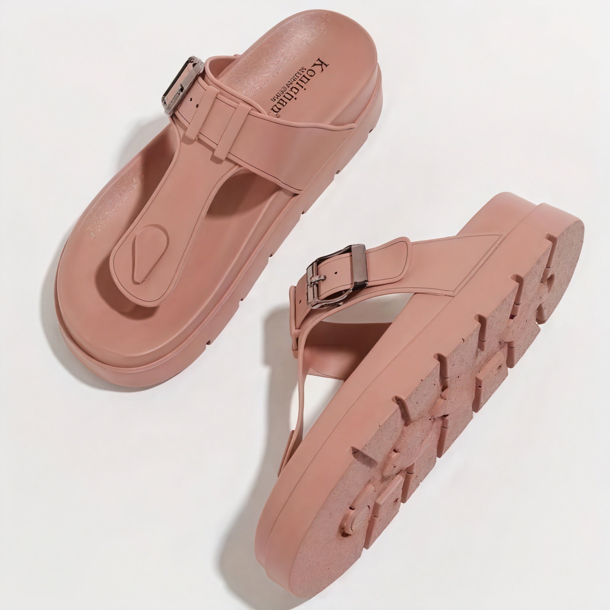Sculpted Sole Sandals: Modern Comfort, Minimalist Design