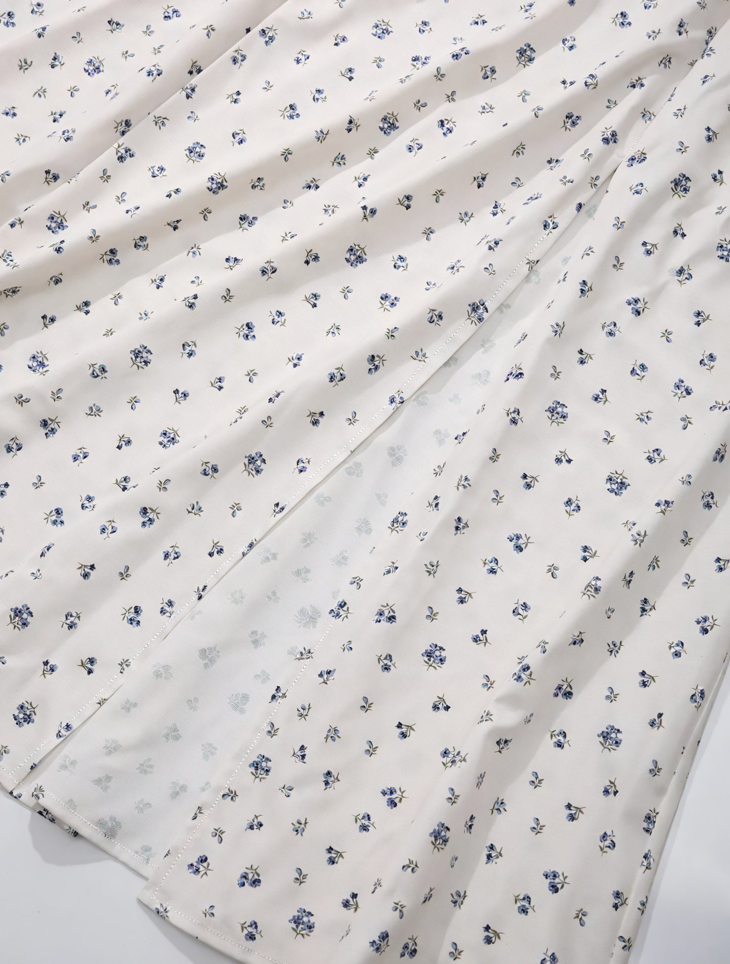 Floral Dress Square Neck Puff Sleeve Tie Bust High Slit Romantic Summer Garden Party-82654-d7d95a62-b105-4ba9-aac2-55b6186b99b6