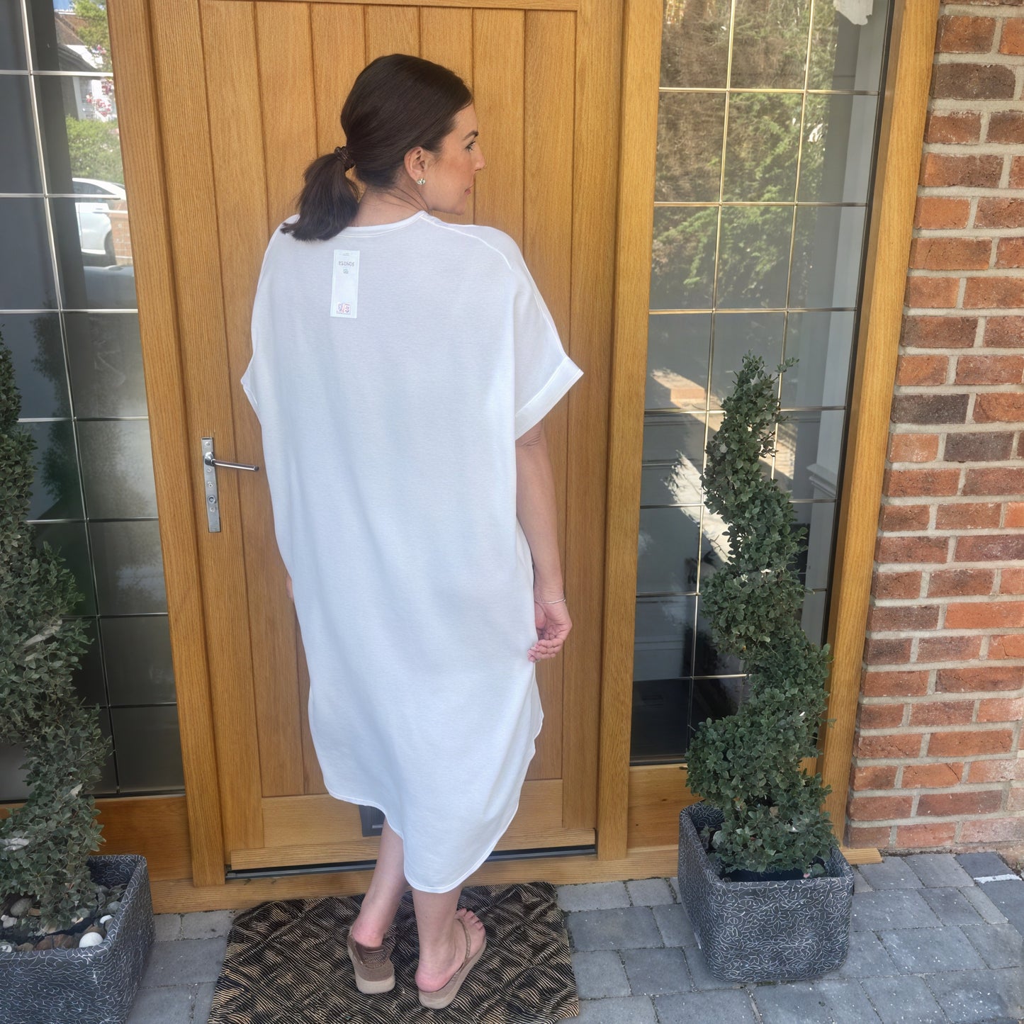 Tiffany Maxi Knot Dress - Blush Boutique Essex