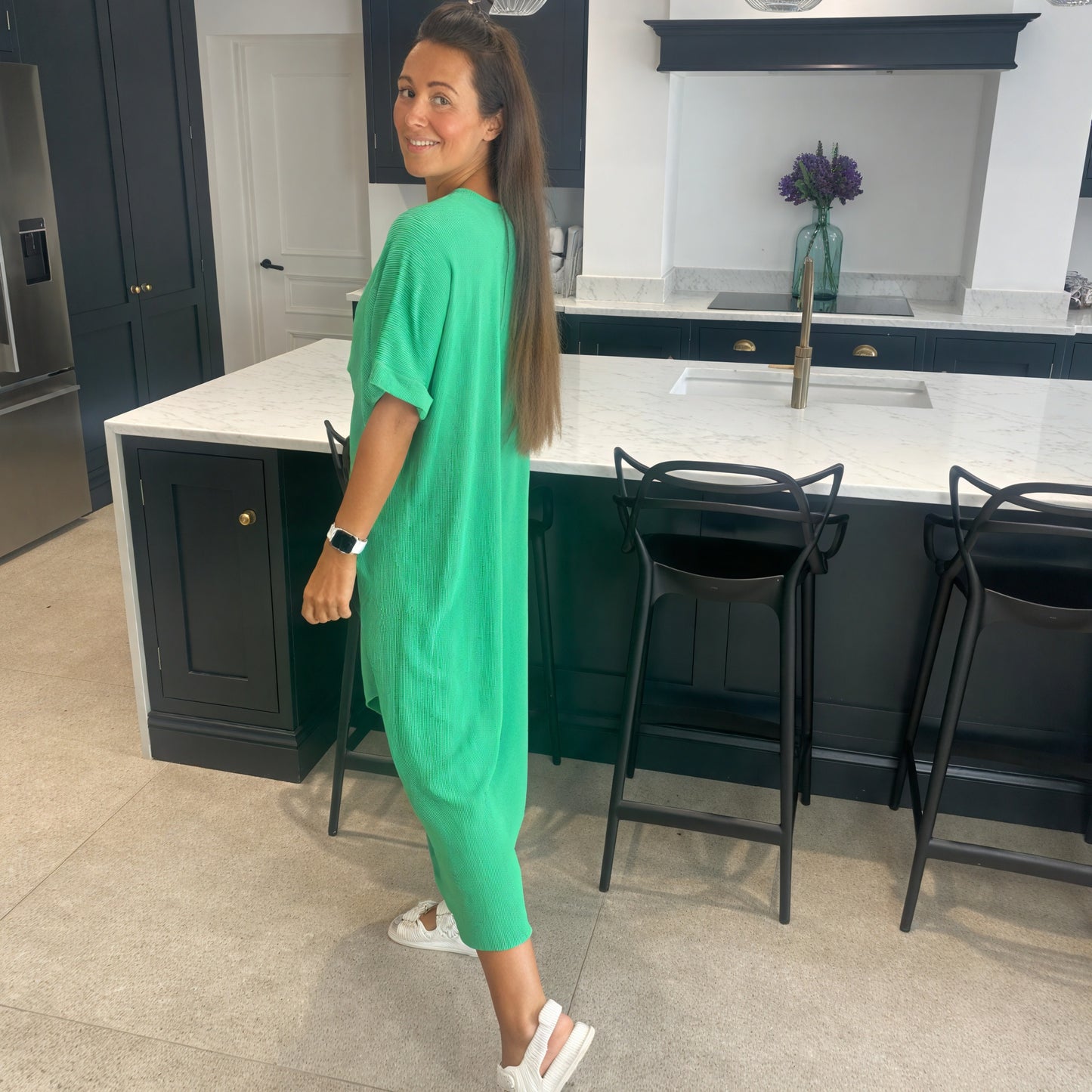 Tiffany Maxi Knot Dress - Blush Boutique Essex