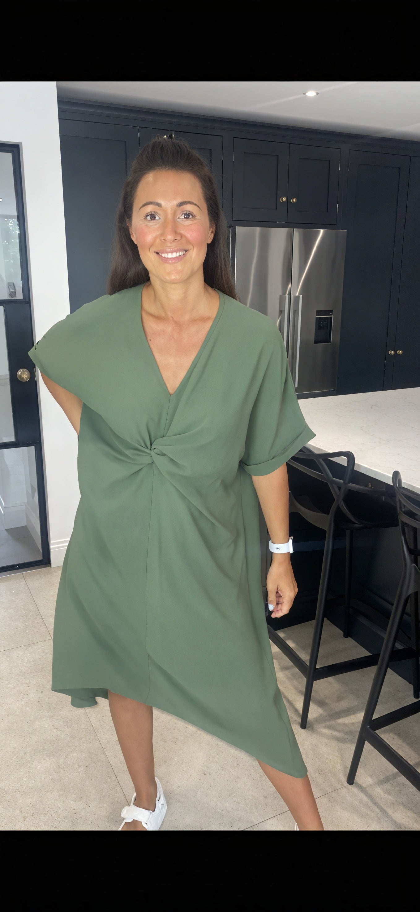 Tiffany Maxi Knot Dress - Blush Boutique Essex