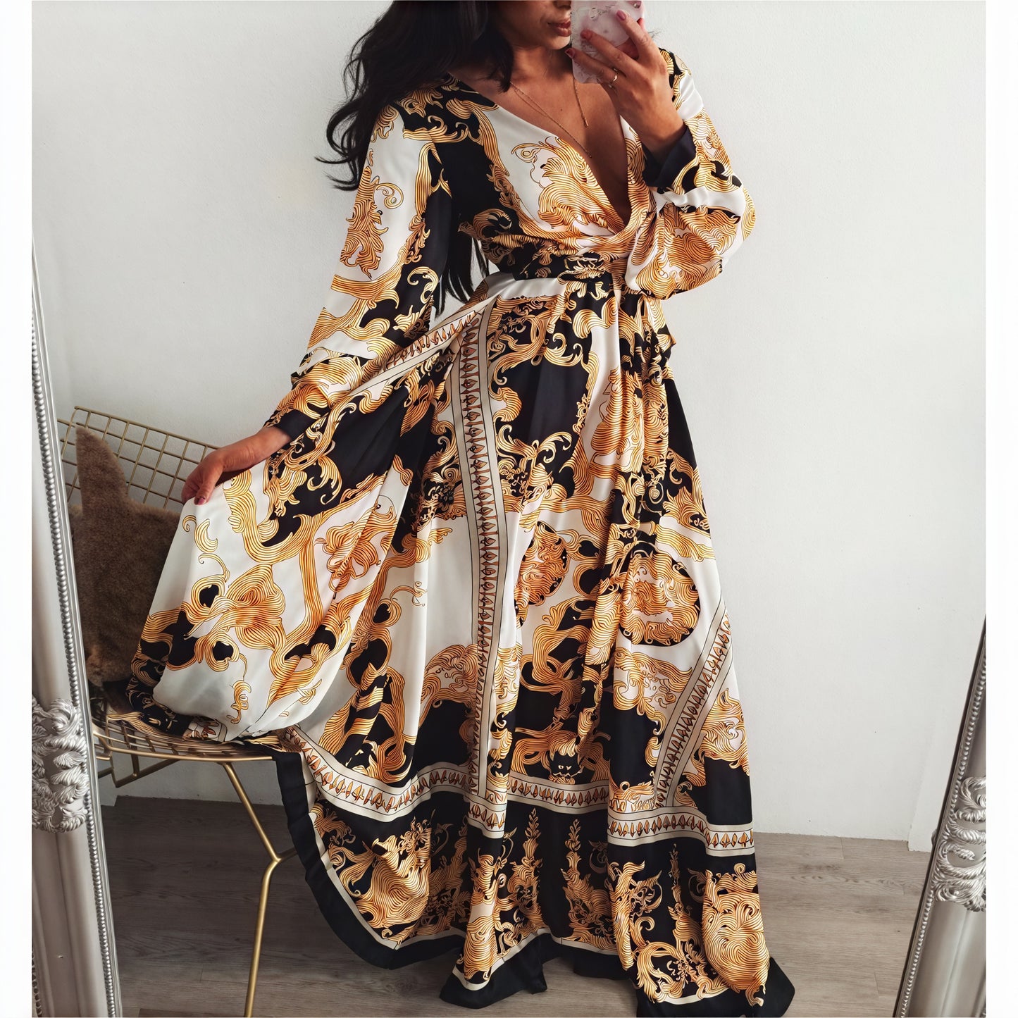 Harmony | Bohemian Maxi Dress - Elegant and Flowy - Image 8