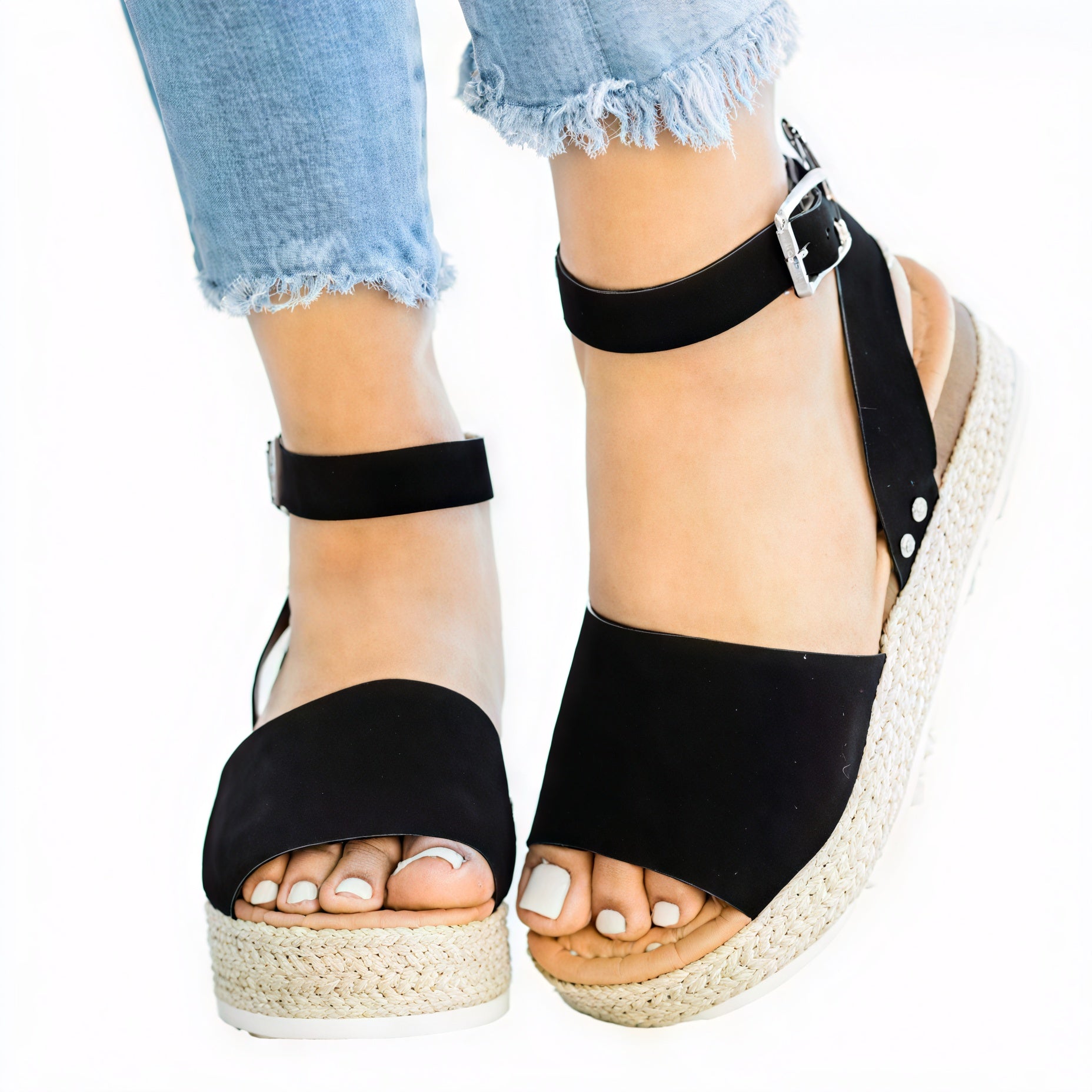 Women's Platform Espadrille Sandals with Ankle Strap Open Toe Design Summer Footwear-83252-07c80f2b-94d3-4bb8-98fb-03a71921d25d