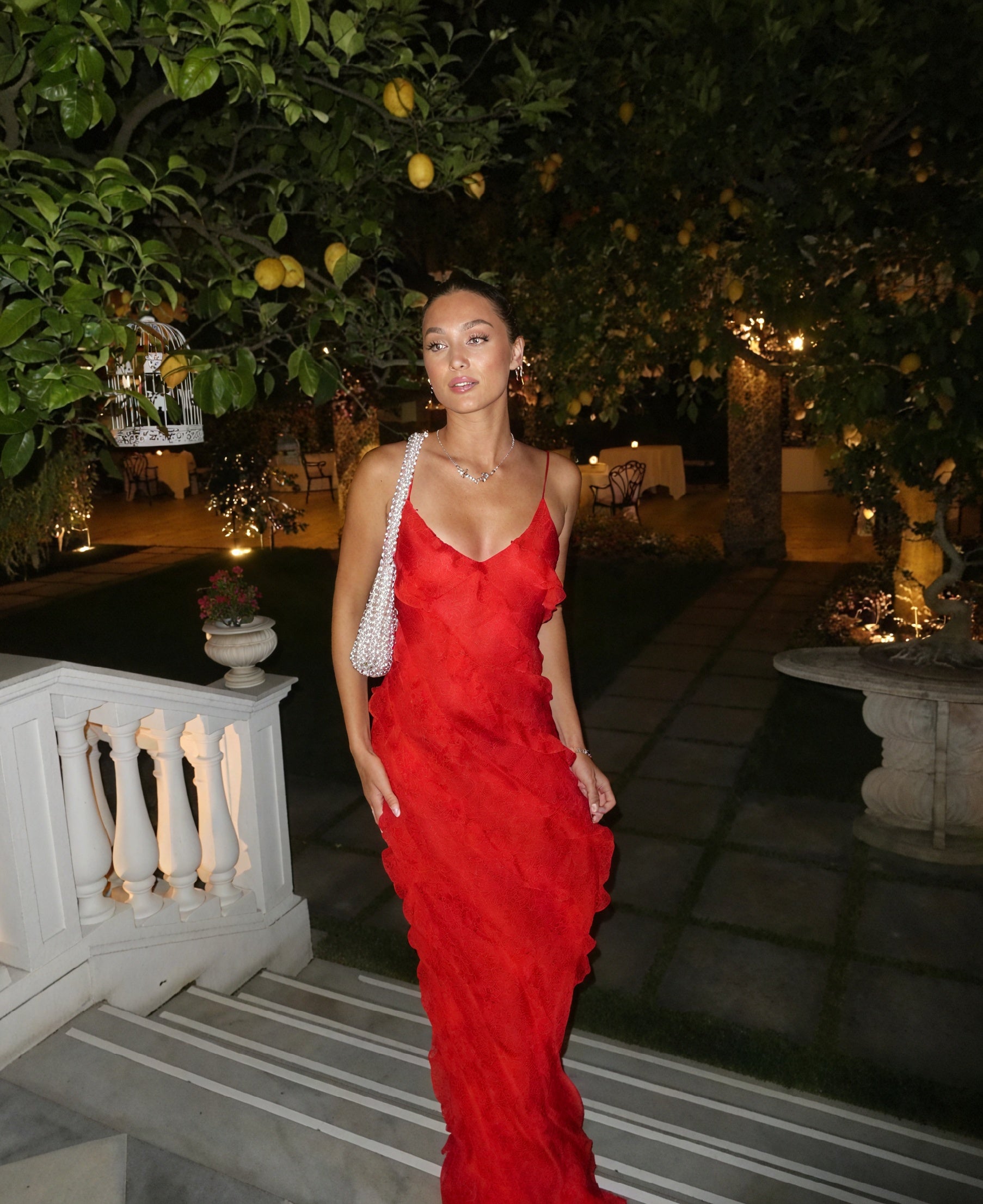 Basicfold Women's Flowing Ruffle Spaghetti Strap Maxi Dress, S-XL-83279-1f4063da-eb6d-4d15-a31a-bda7d290b087