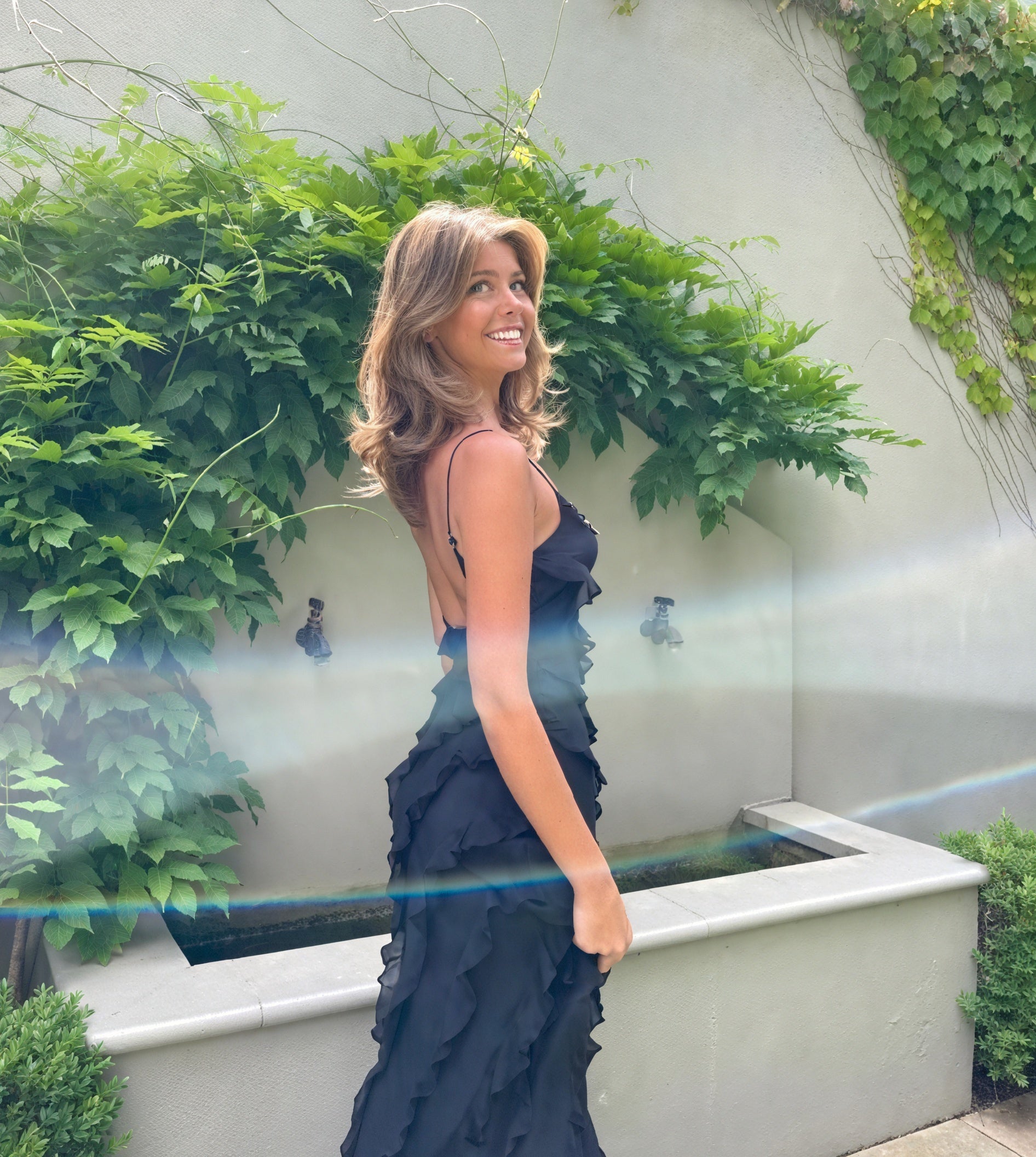 Basicfold Women's Flowing Ruffle Spaghetti Strap Maxi Dress, S-XL-83279-741fc050-e74d-480a-83ad-57498af6239e