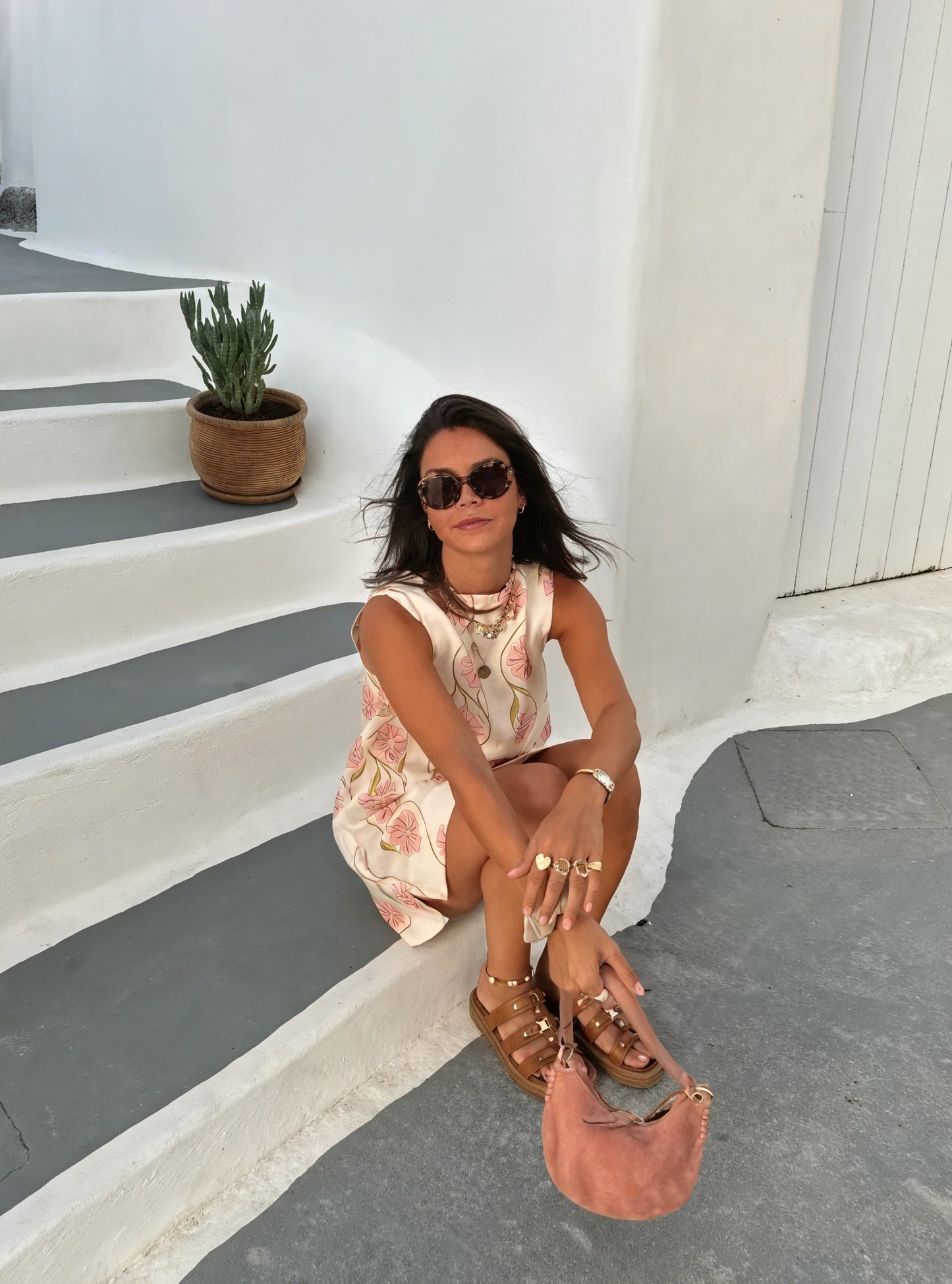 Basicfold Women's Sleeveless Floral Mini Dress – Unique Pattern-83292-a69de0a8-e873-4034-8a5f-ef39b3b0a17e