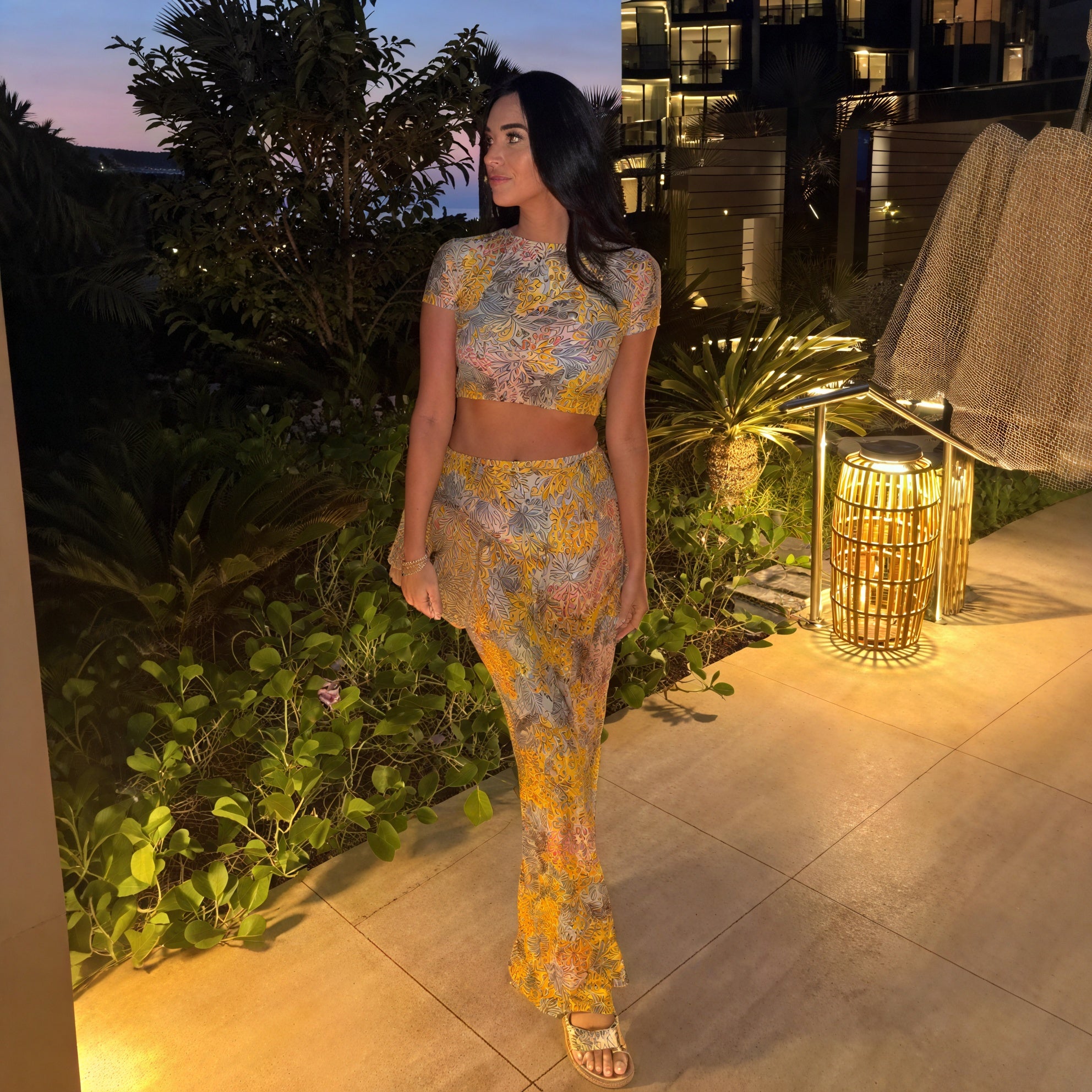 Women's Floral Print Two-Piece Outfit – Crop Top & Maxi Skirt Set-83559-36bb46b6-2bf1-47ad-b822-5144f87646c5