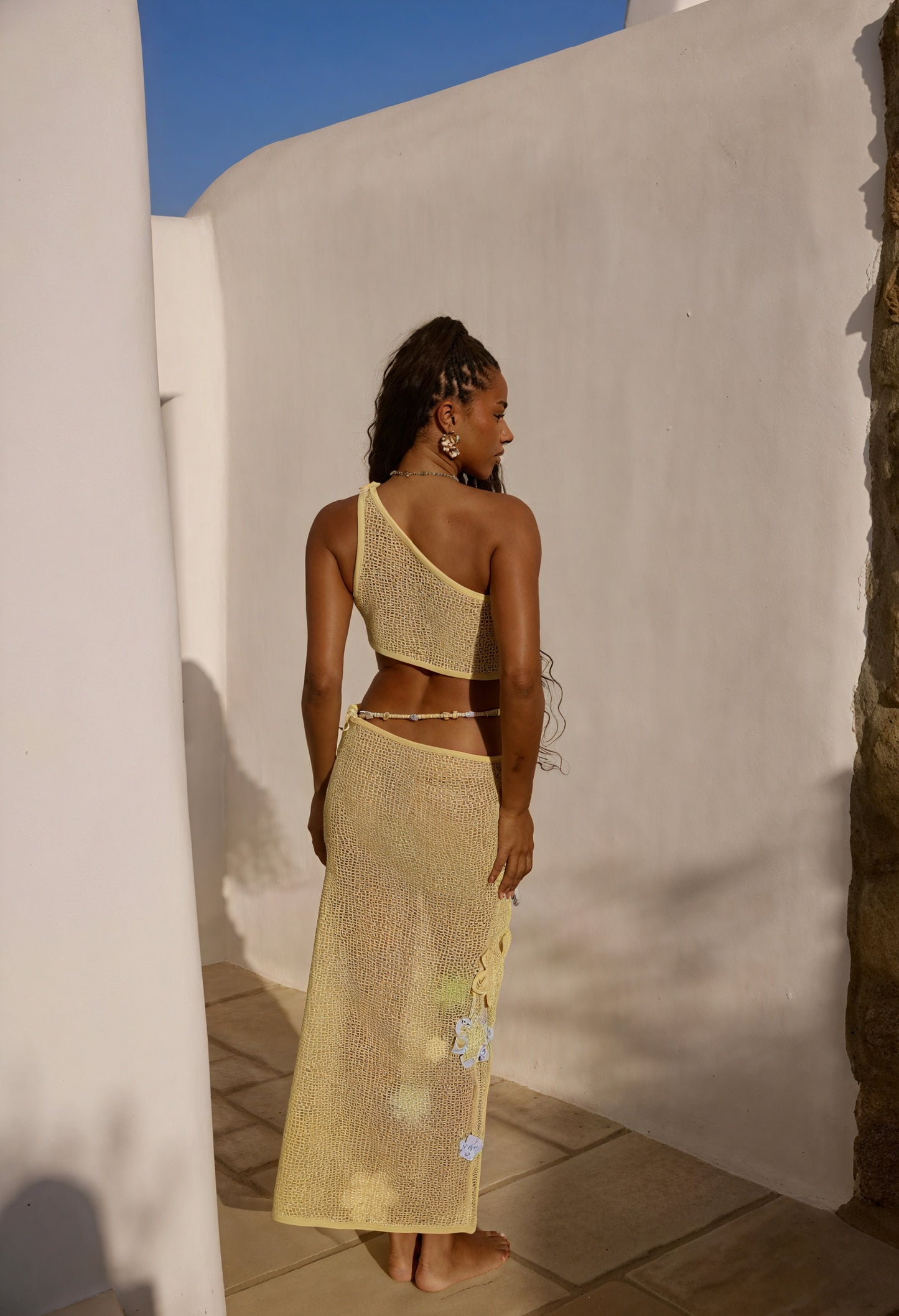 Women's Handmade Crochet Floral Two-Piece Dress Set, Bohemian Style-83755-cd0f460f-c392-4948-8b6a-be134312090e