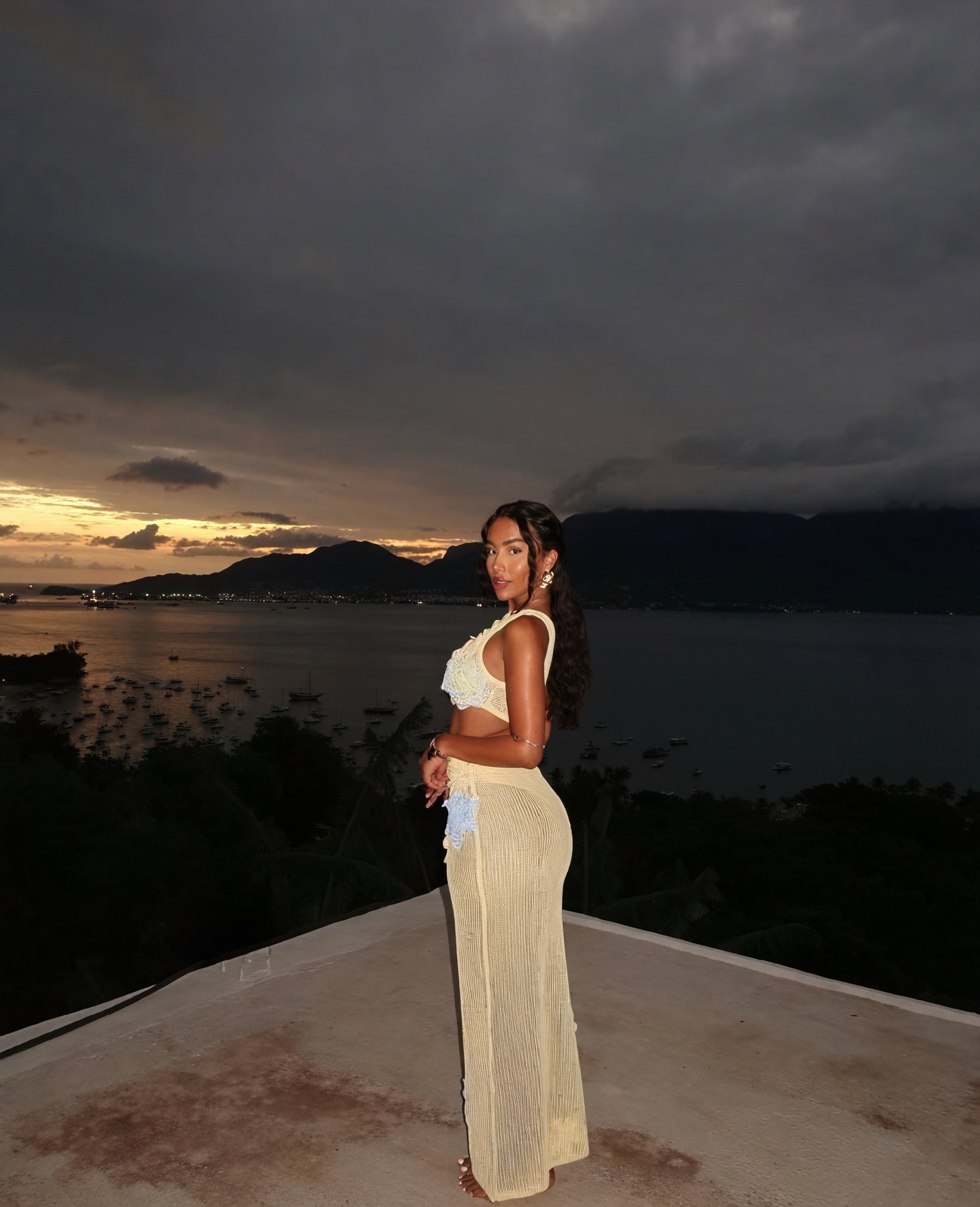 Women's Handmade Crochet Floral Two-Piece Dress Set, Bohemian Style-83755-f77bcd59-ab15-4e91-bb2a-f237ebc1d73b