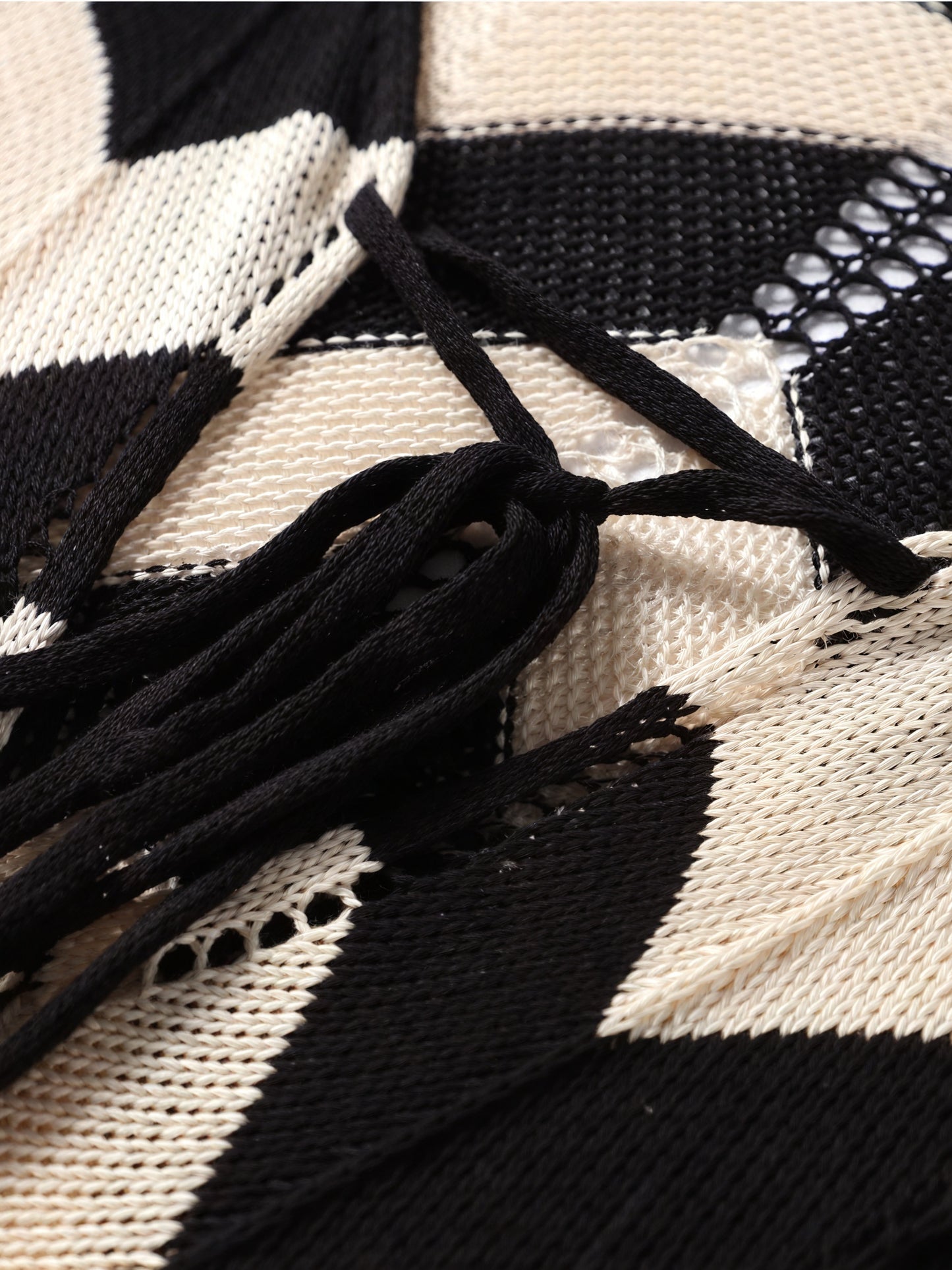 Women's Knit Dress – Chevron Pattern, Long Sleeve, Modern Style-83785-c988157f-de42-40f9-8641-af58072ec52b