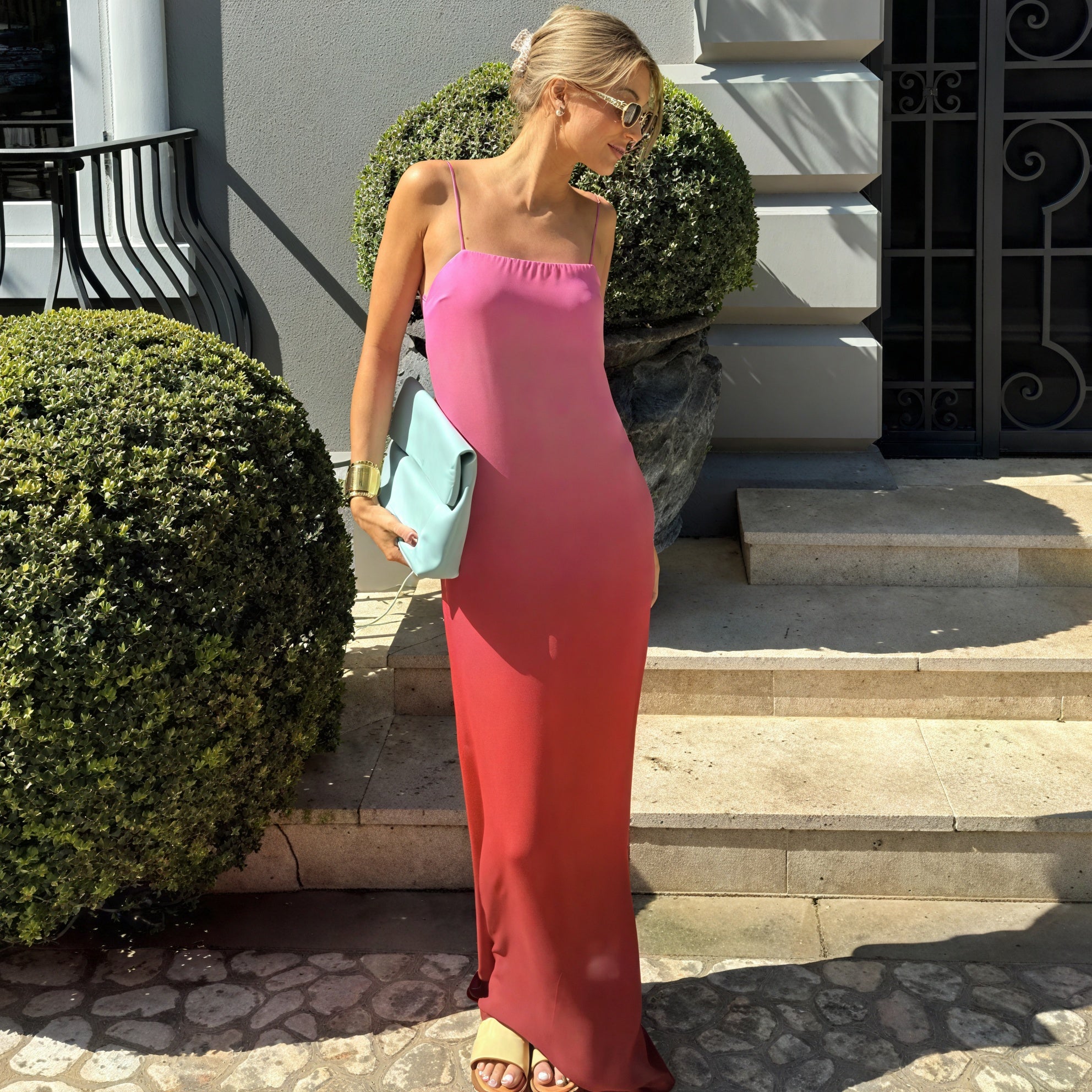 Women's Ombre Sleeveless Maxi Dress – Spaghetti Strap, Flowing Design-83812-347688bc-c49d-4c35-9ed2-907afd8e3796