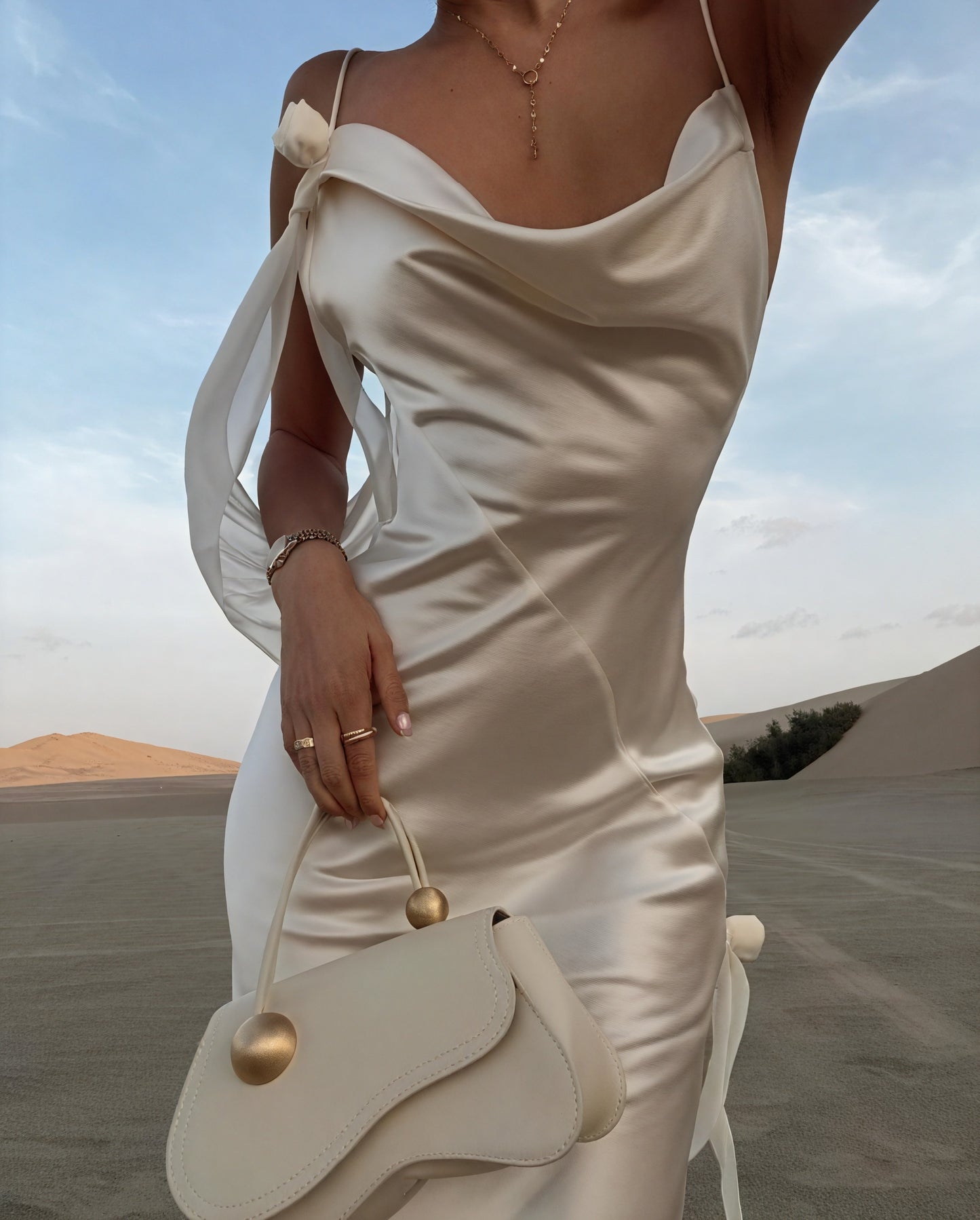 Women's Satin Maxi Dress – Cowl Neck, Spaghetti Strap, Floor-Length-83831-8a96ab4d-4552-48b9-878d-c9759d2be7fe