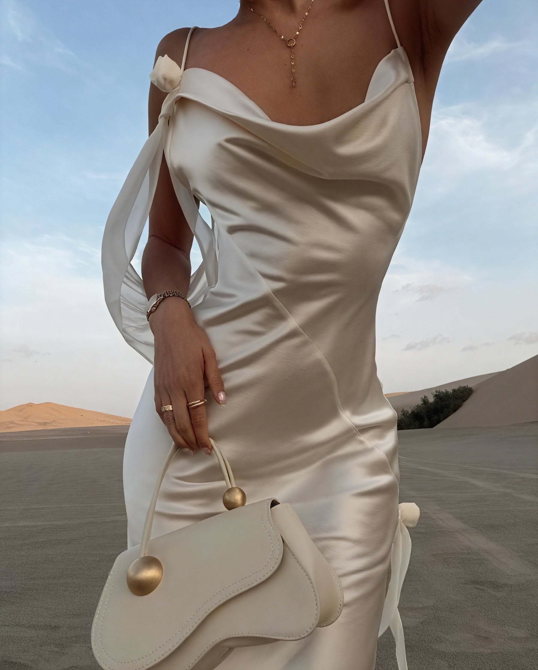 Women's Satin Maxi Dress – Cowl Neck, Spaghetti Strap, Floor-Length-83831-8a96ab4d-4552-48b9-878d-c9759d2be7fe