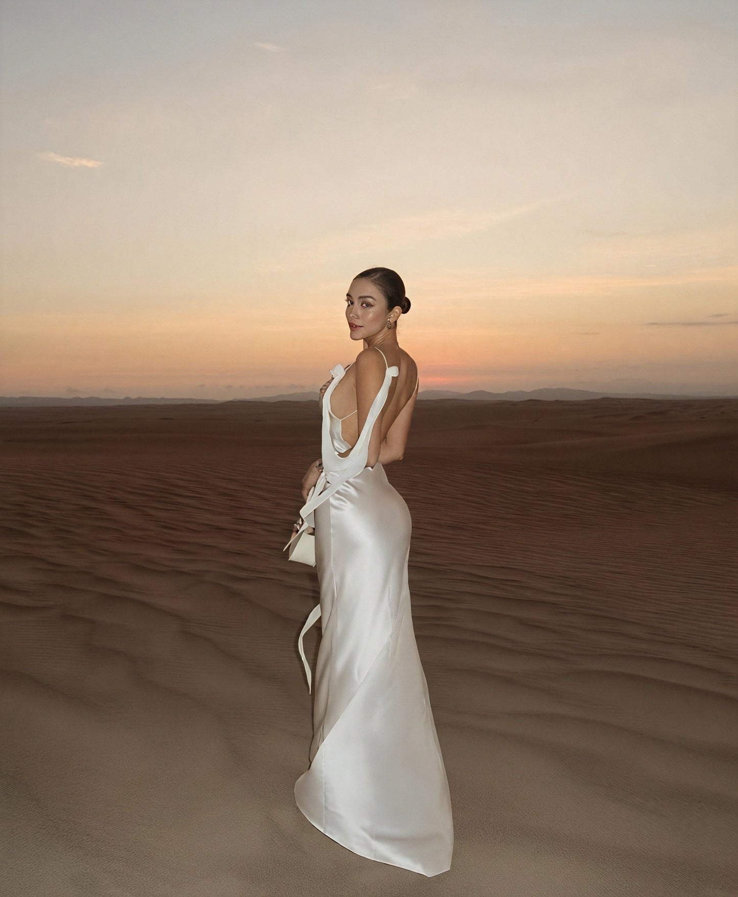 Women's Satin Maxi Dress – Cowl Neck, Spaghetti Strap, Floor-Length-83831-0c573a94-b173-4b56-b78e-cddd8e619a1d