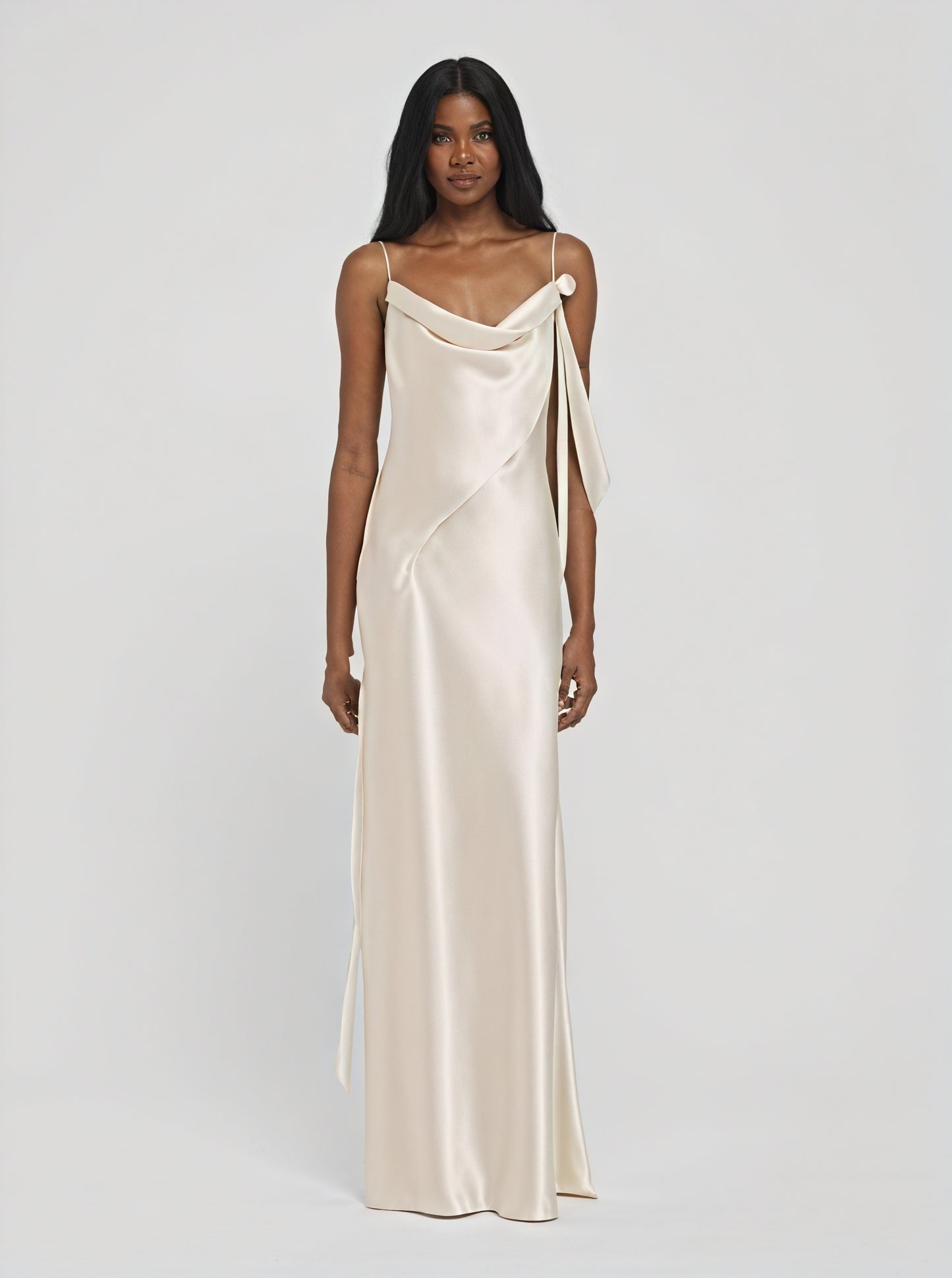 Women's Satin Maxi Dress – Cowl Neck, Spaghetti Strap, Floor-Length-83831-c386d1d3-536d-42dc-9e0f-a812a44c6b33