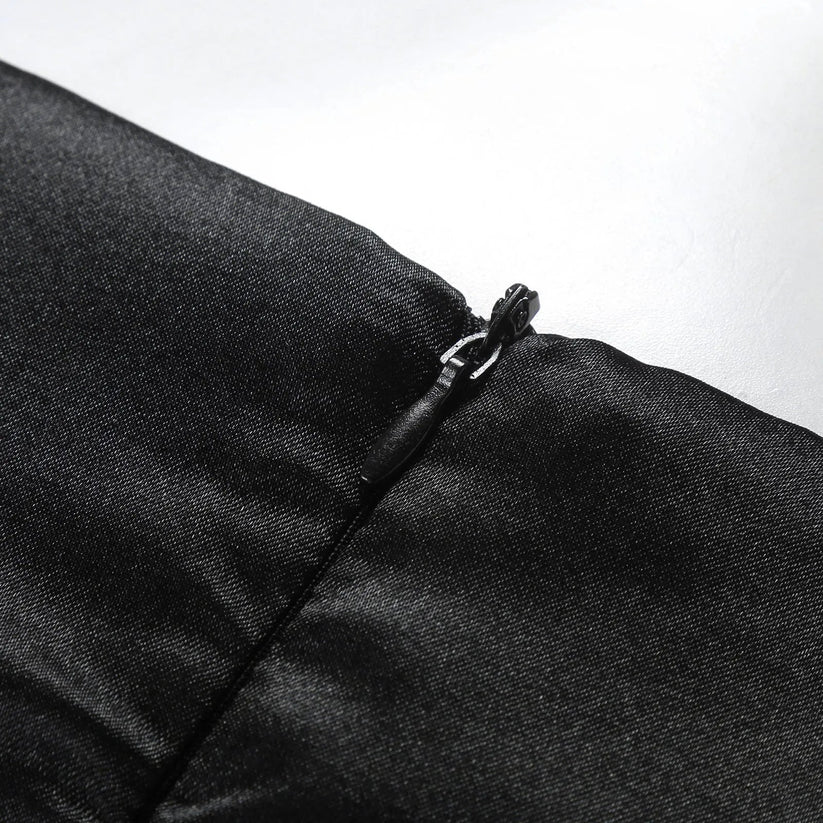 Layered Color Gradient Formal Dress