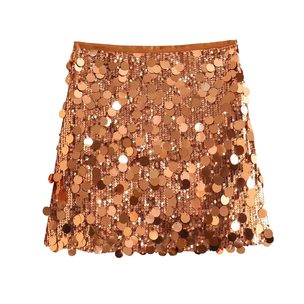 Sequin Mini Skirt - Party Embellished Design